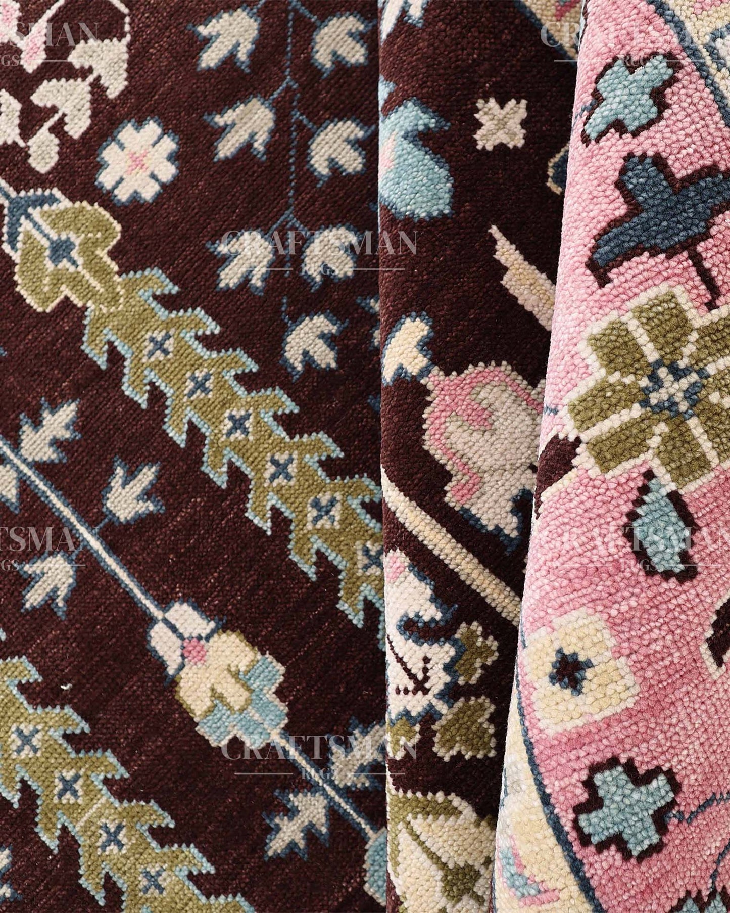 Sovrin Wool Hand-Knotted Oushak-Inspired Rug