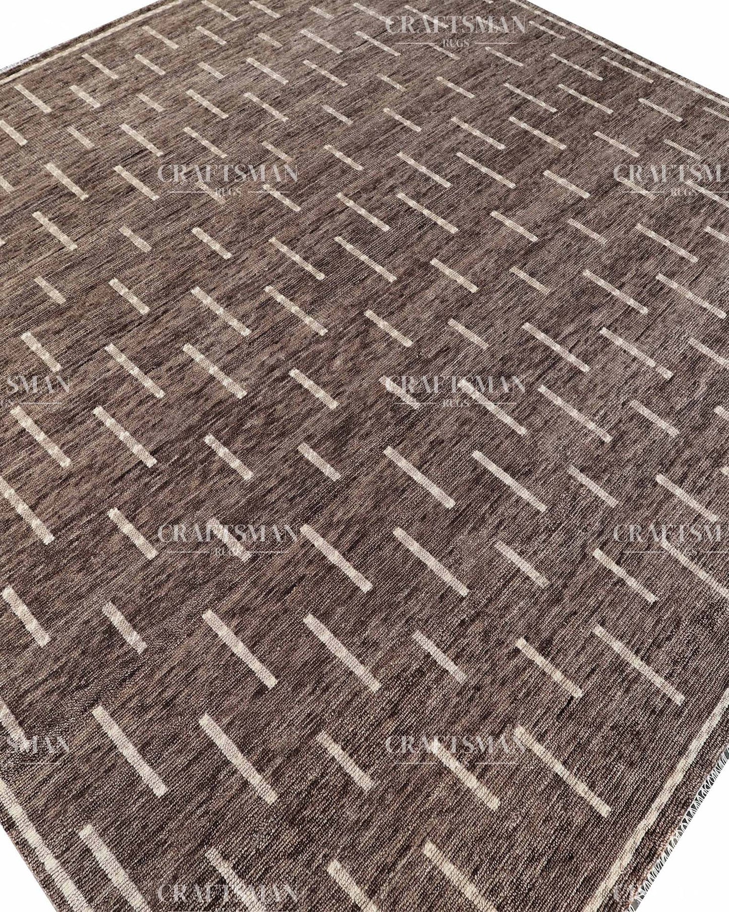 Eterna Wool Hand-Knotted Oushak-Inspired Rug