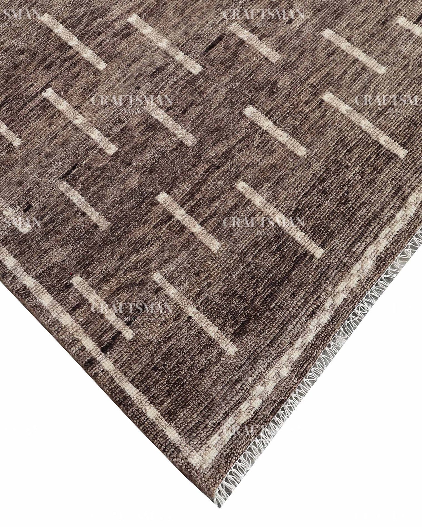 Eterna Wool Hand-Knotted Oushak-Inspired Rug