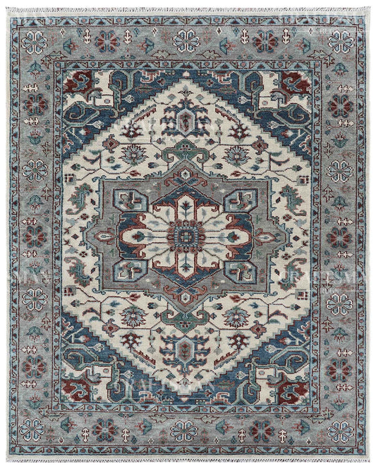 Jarvis Wool Hand-Knotted Oushak-Inspired Rug