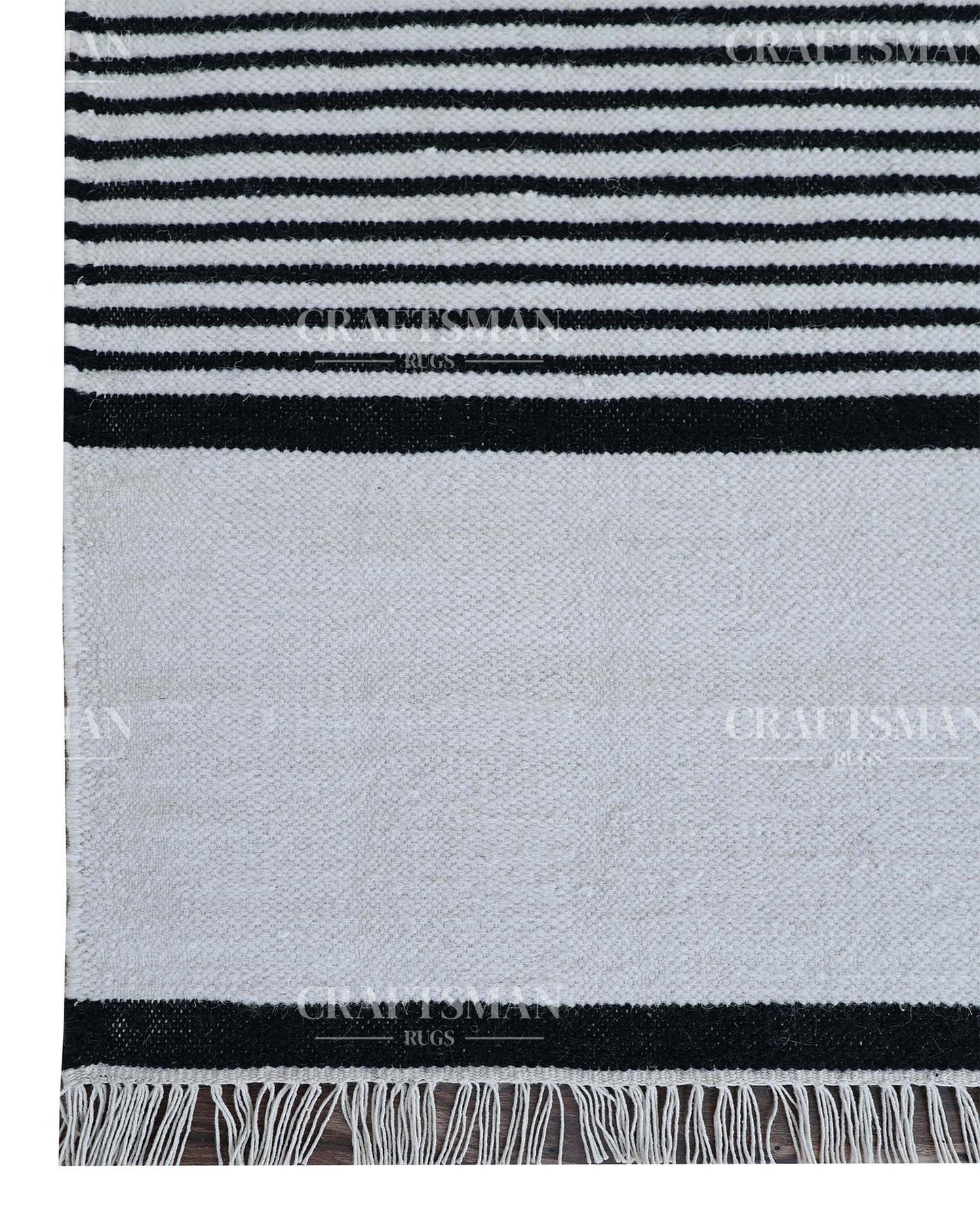 Phaedra Wool Dhurrie Hand-Woven Flatweave Rug