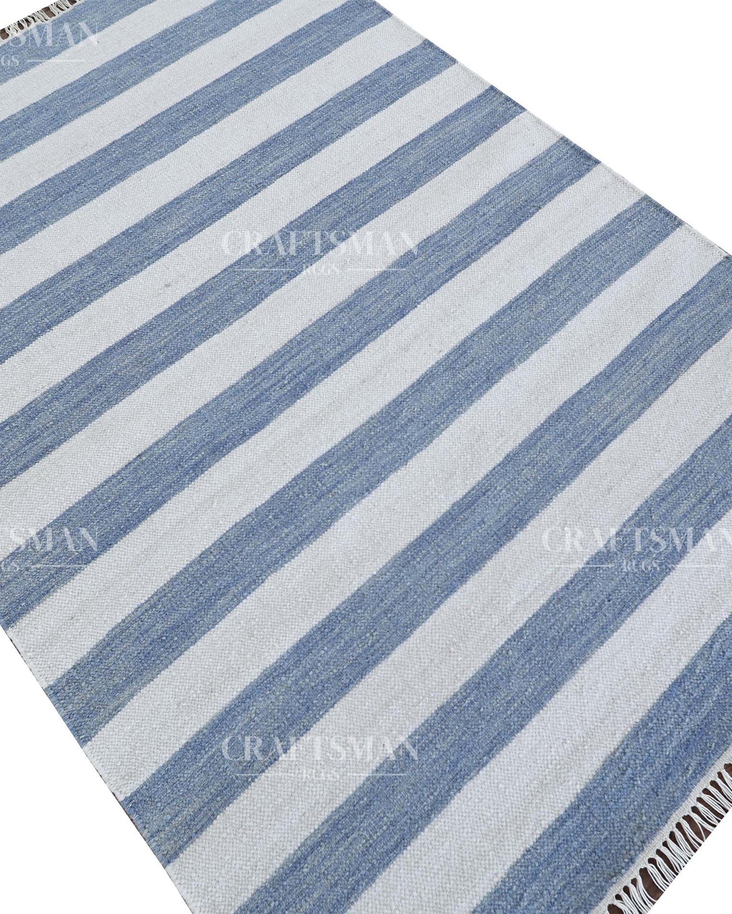 Motiva Wool Dhurrie Hand-Woven Flatweave Rug