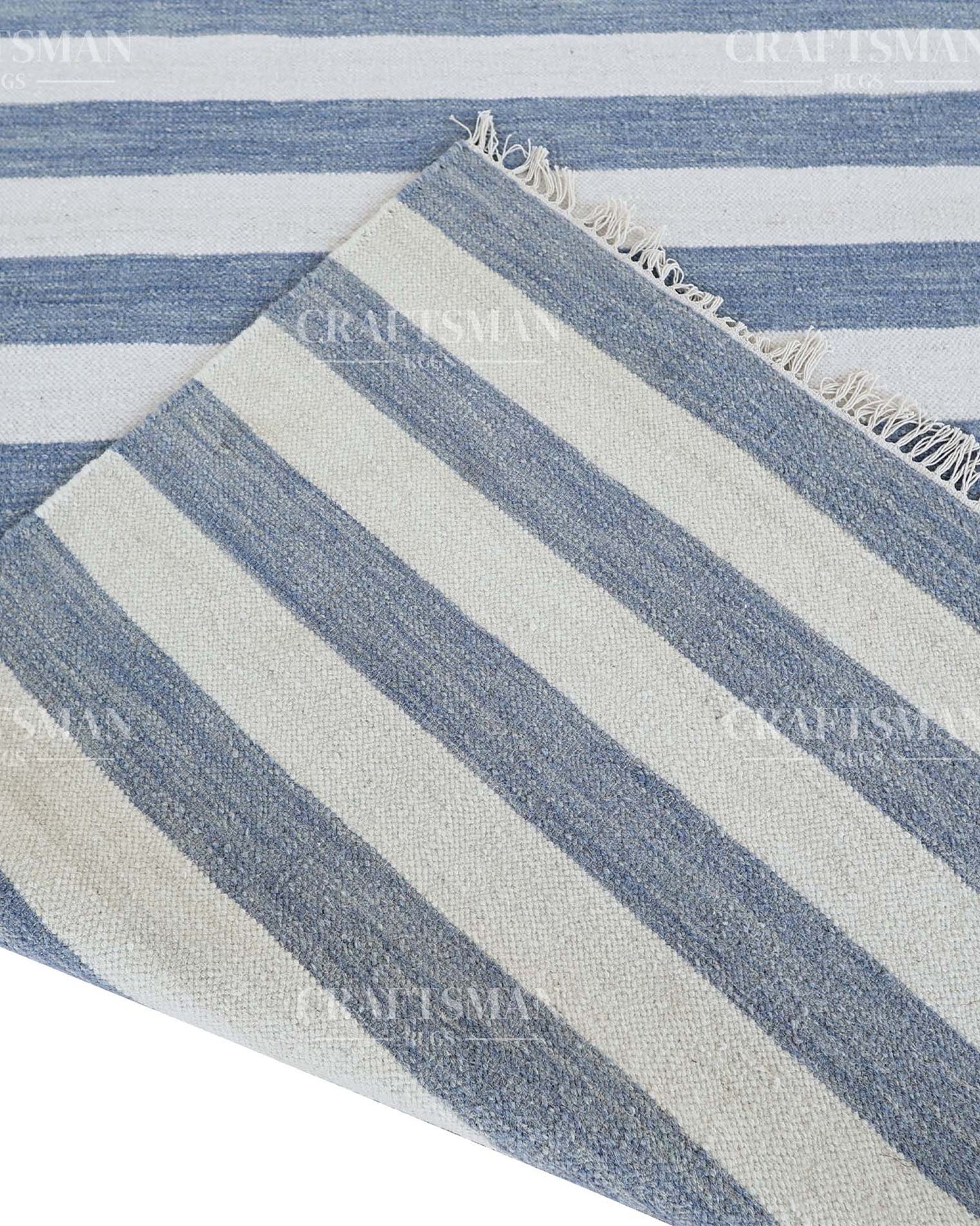 Motiva Wool Dhurrie Hand-Woven Flatweave Rug