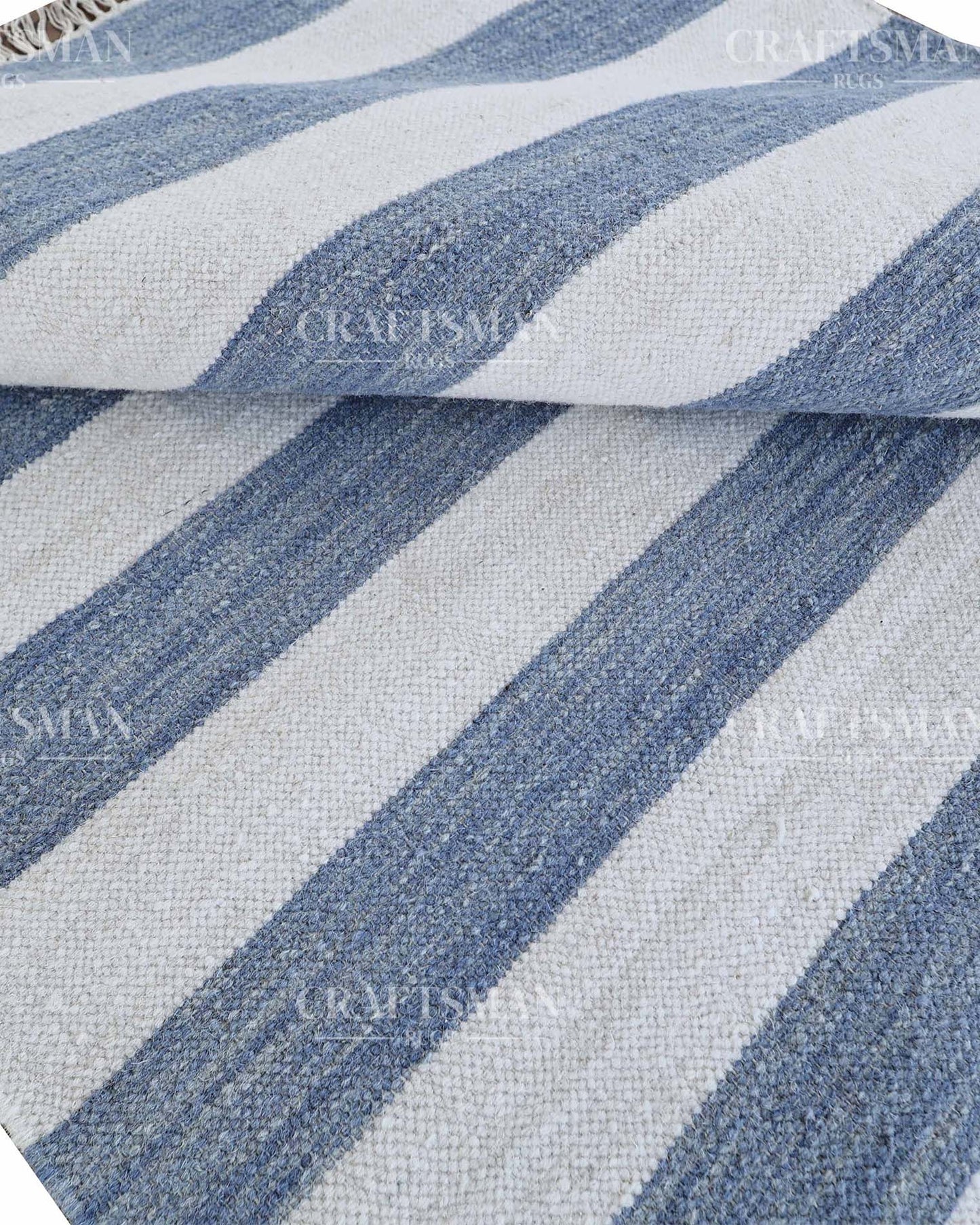 Motiva Wool Dhurrie Hand-Woven Flatweave Rug