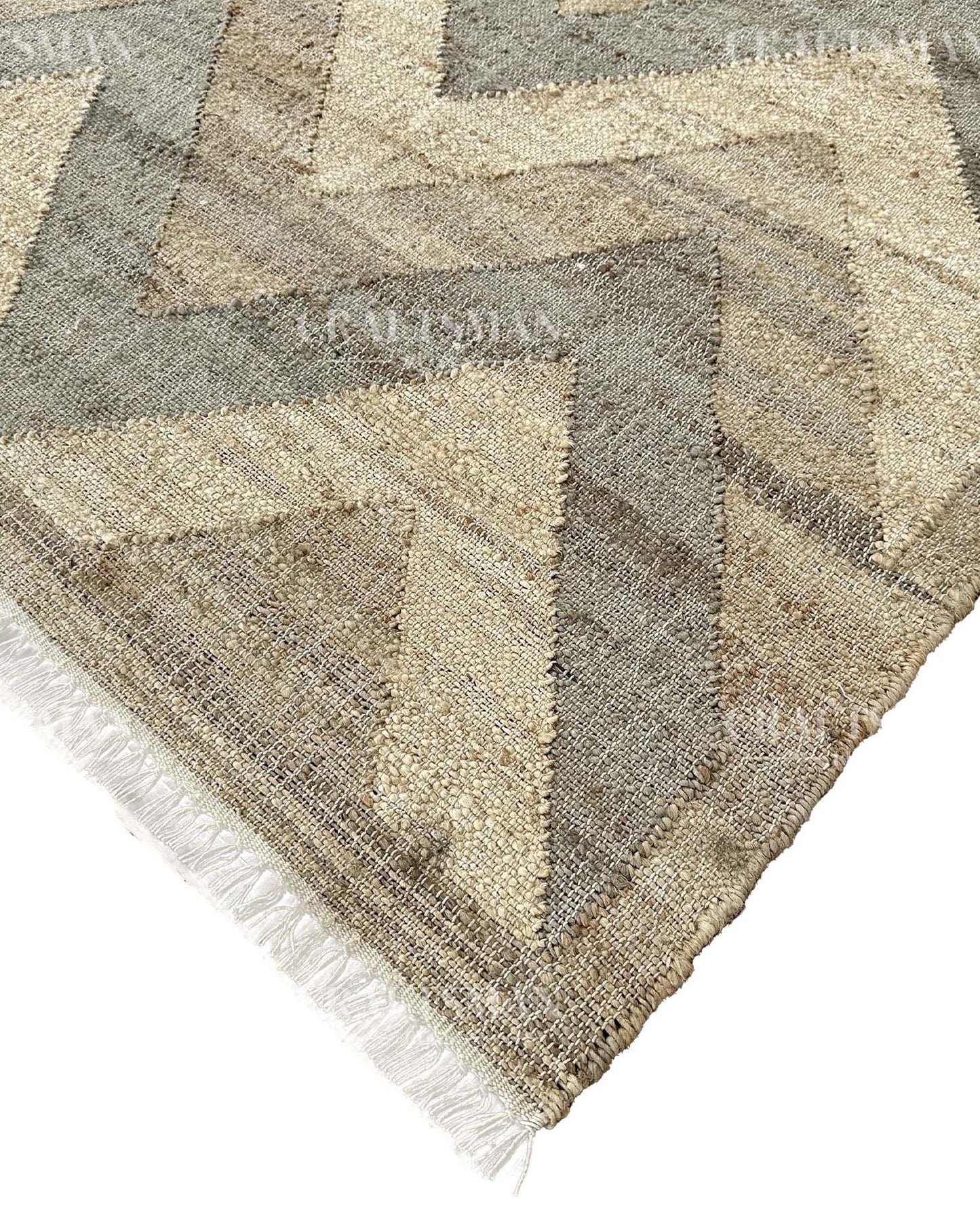Plavora Jute Hand-Woven Natural Rug