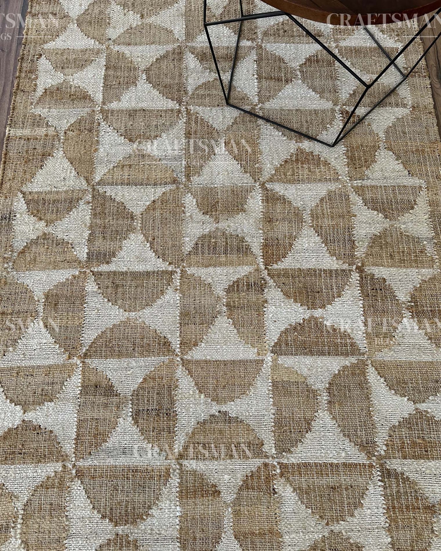 Orvara Jute Hand-Woven Natural Rug