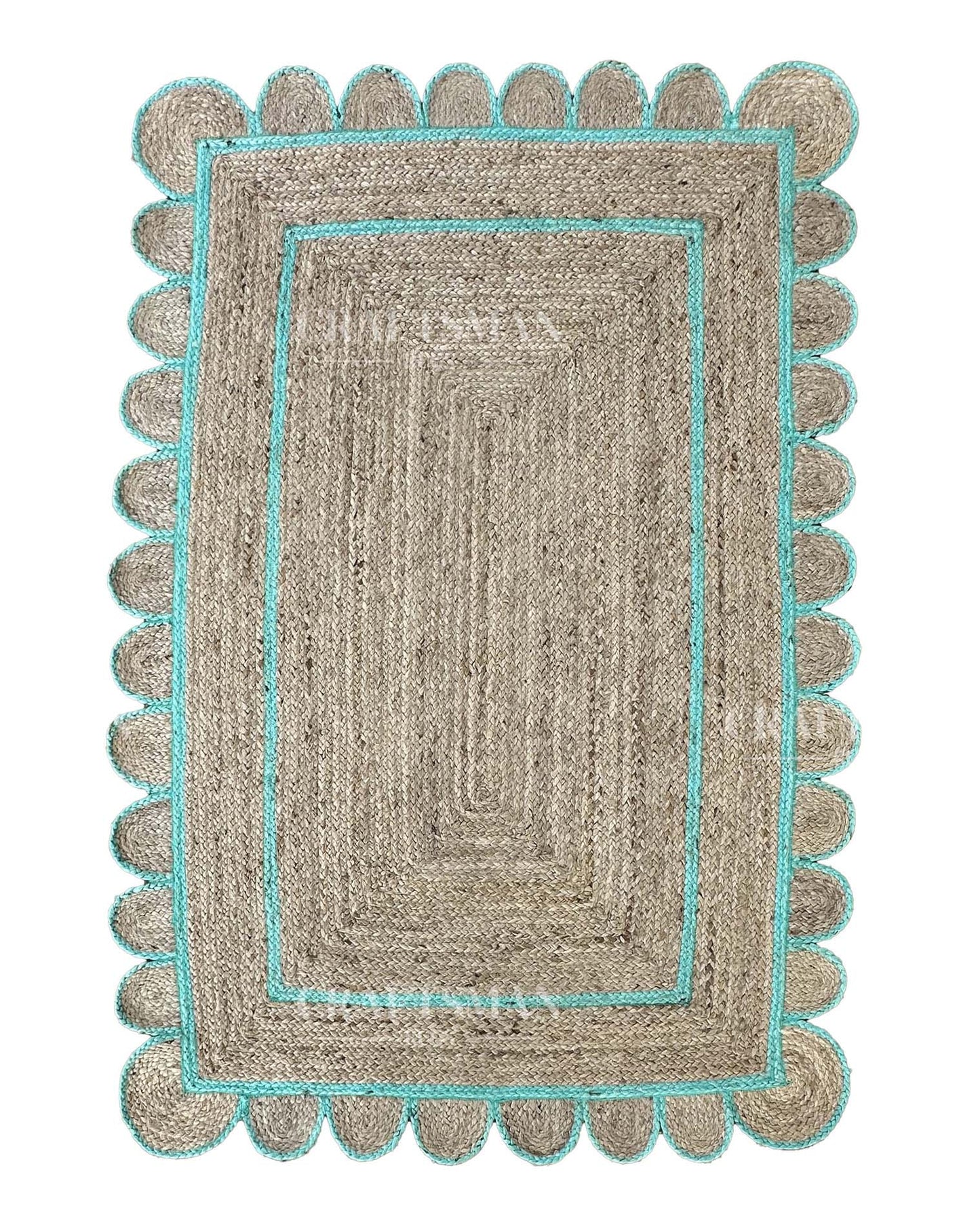 Loomira Jute Hand-Woven Natural Rug