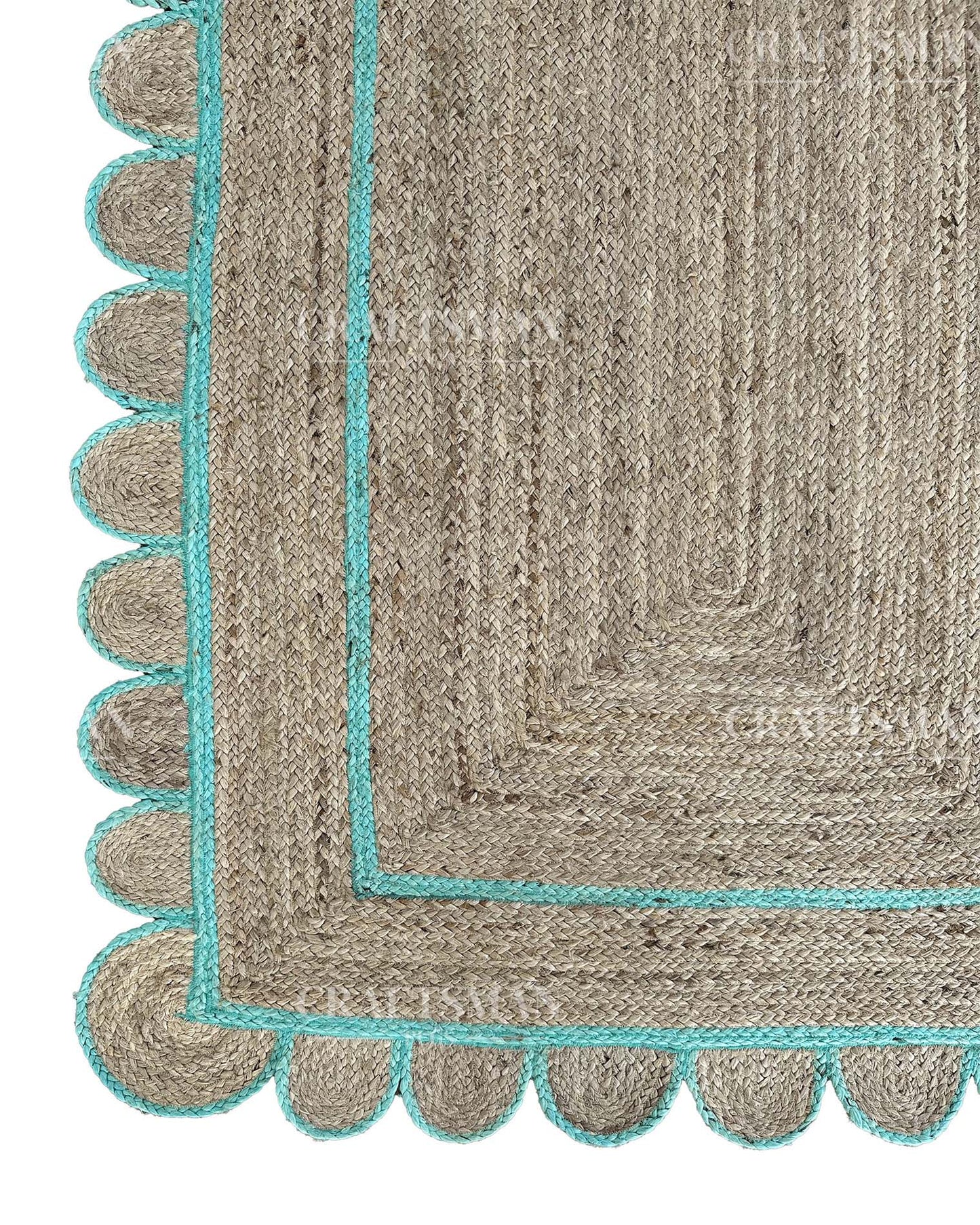 Loomira Jute Hand-Woven Natural Rug