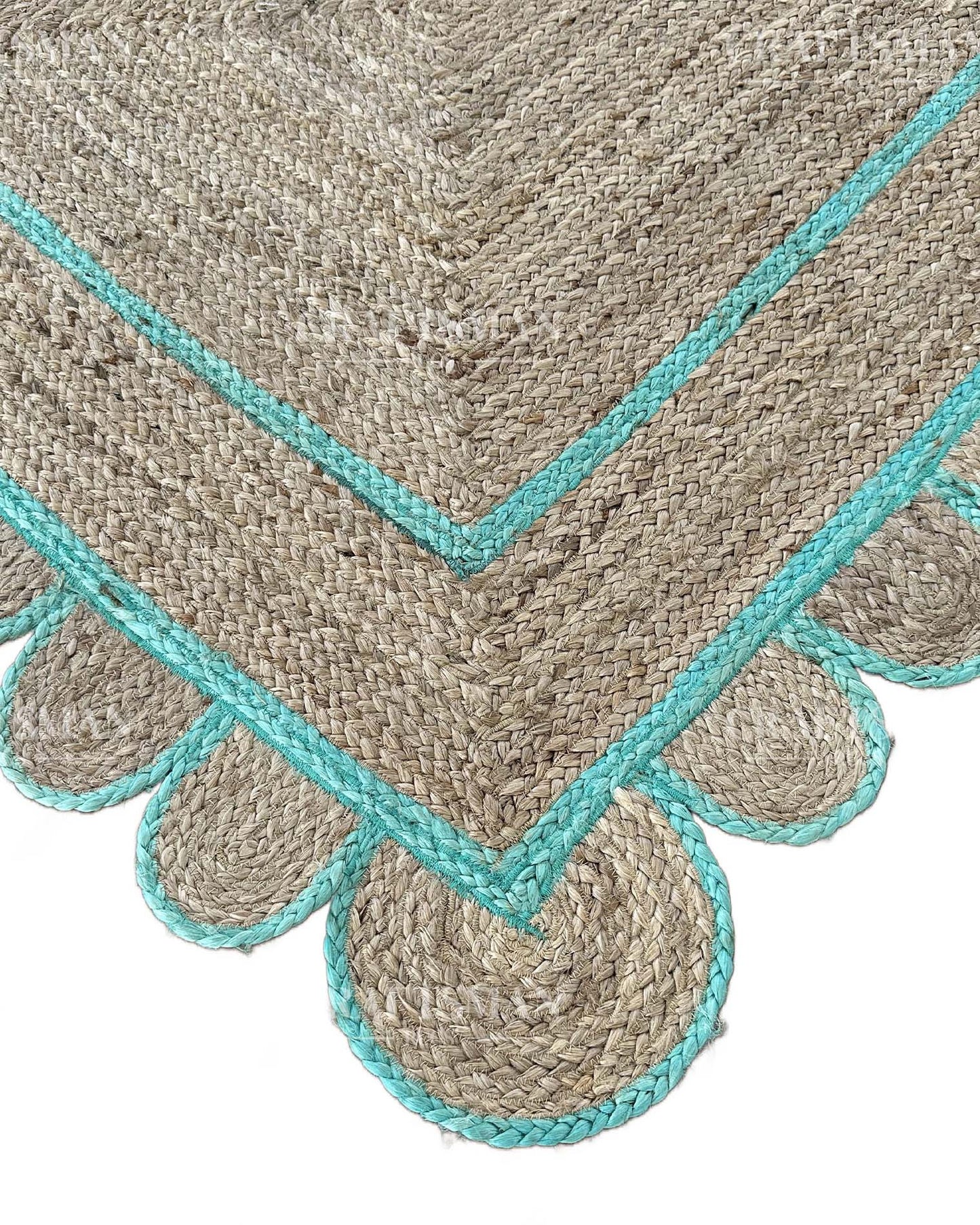 Loomira Jute Hand-Woven Natural Rug