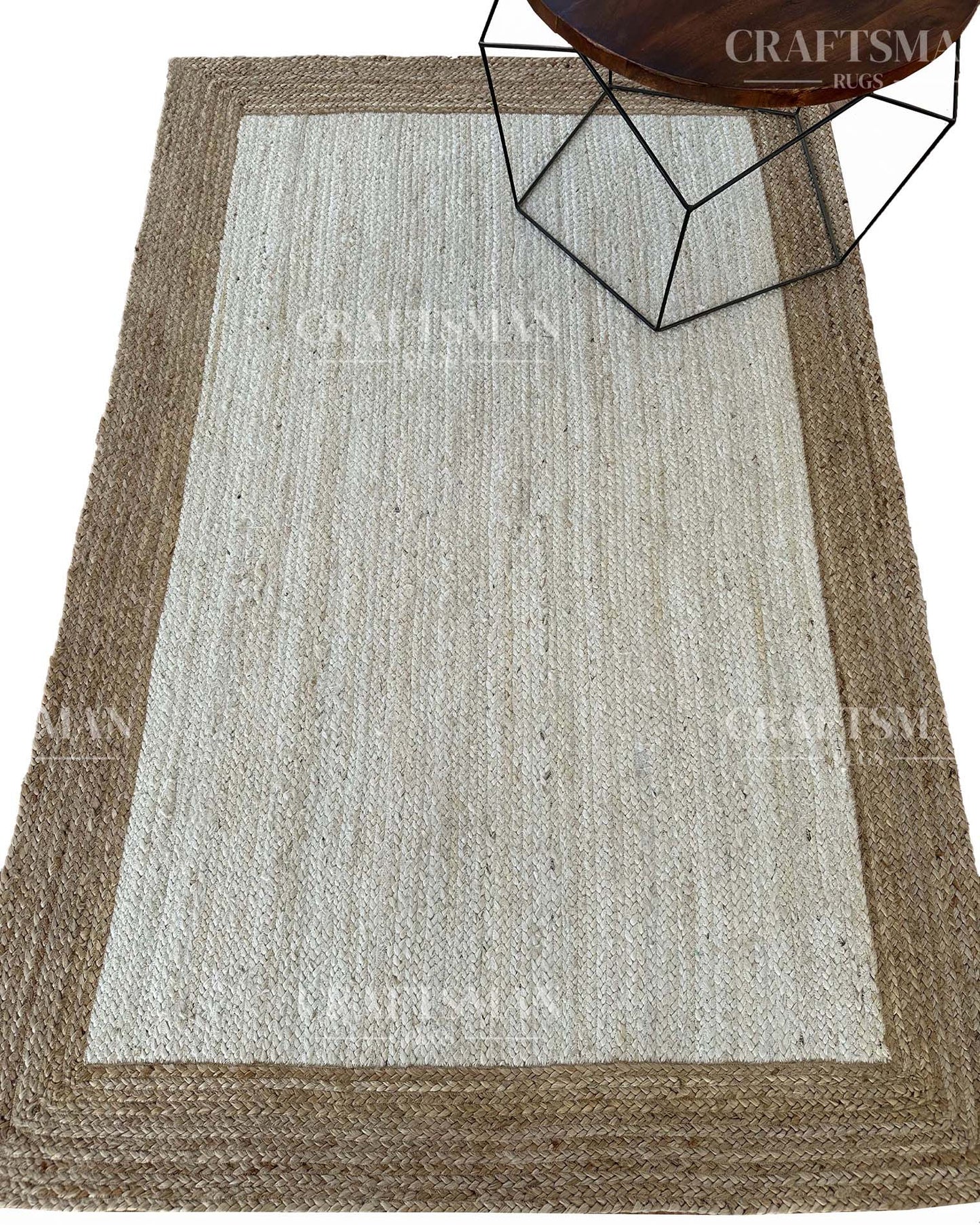 Naturra Jute Hand-Woven Natural Rug