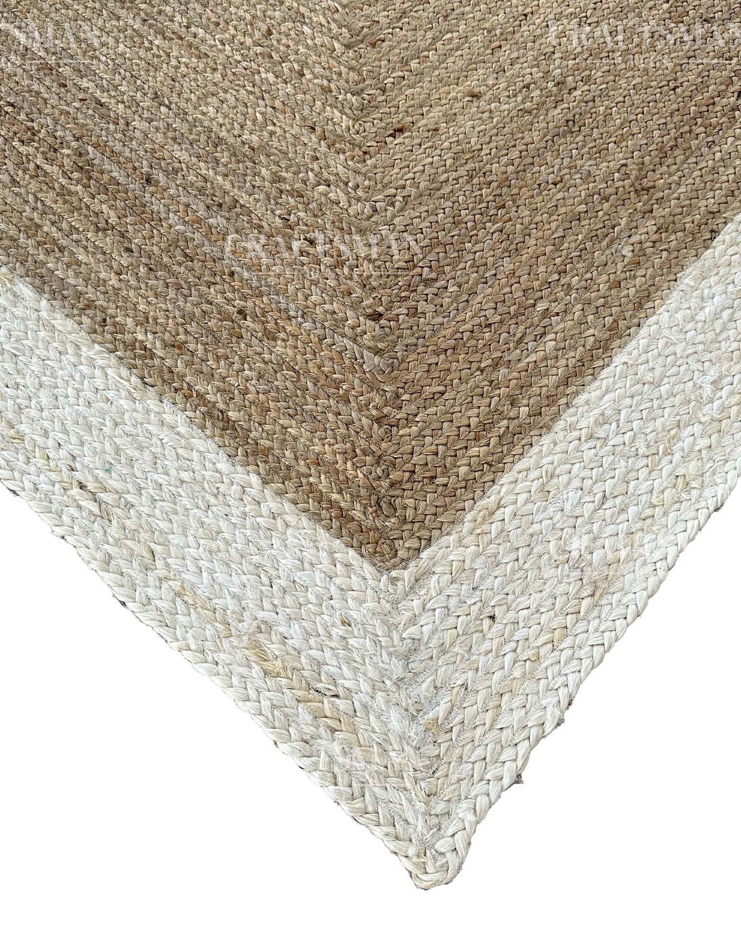 Rawora Jute Hand-Woven Natural Rug