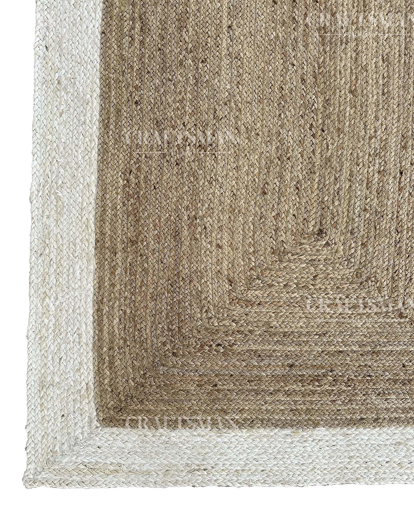 Rawora Jute Hand-Woven Natural Rug
