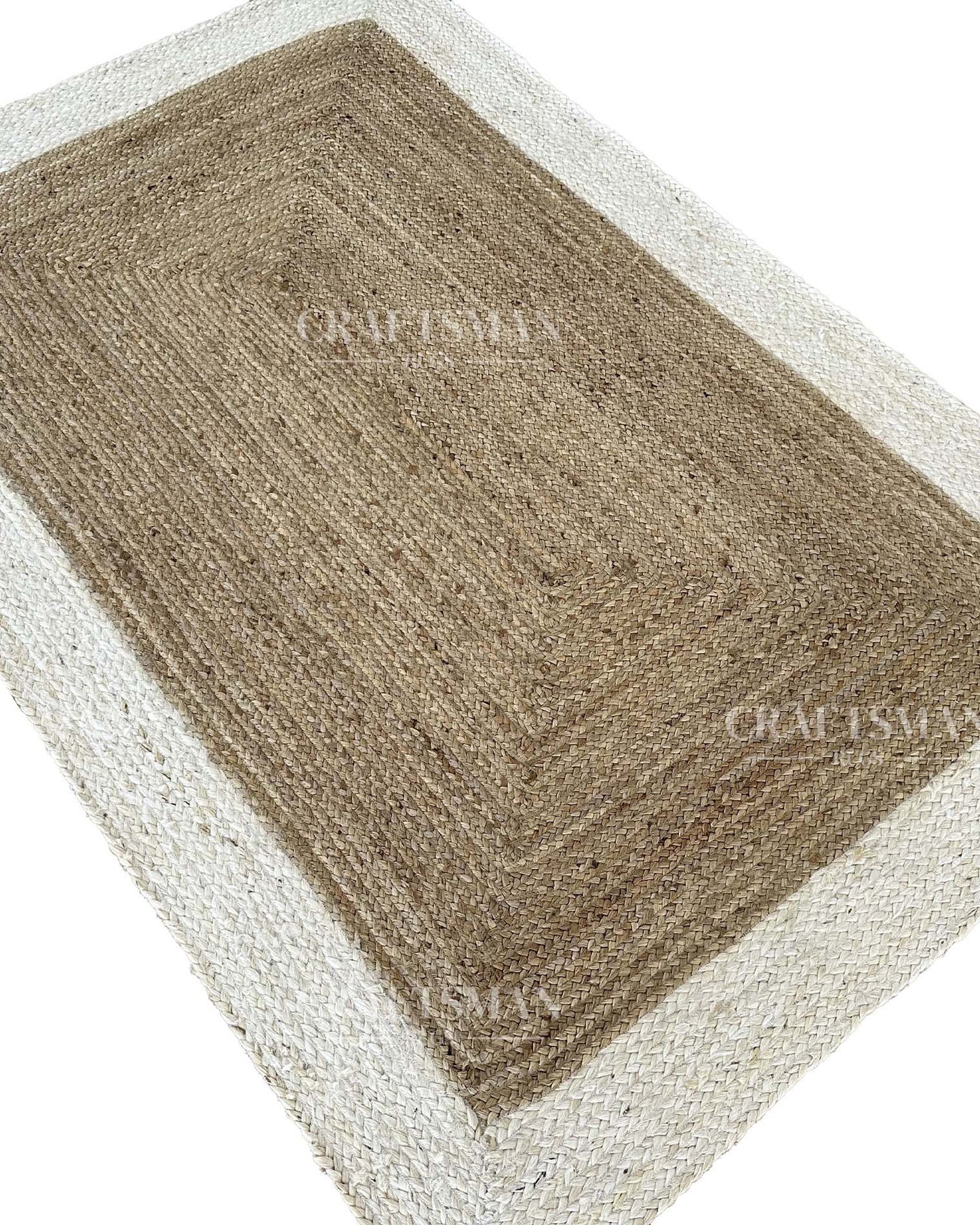 Rawora Jute Hand-Woven Natural Rug