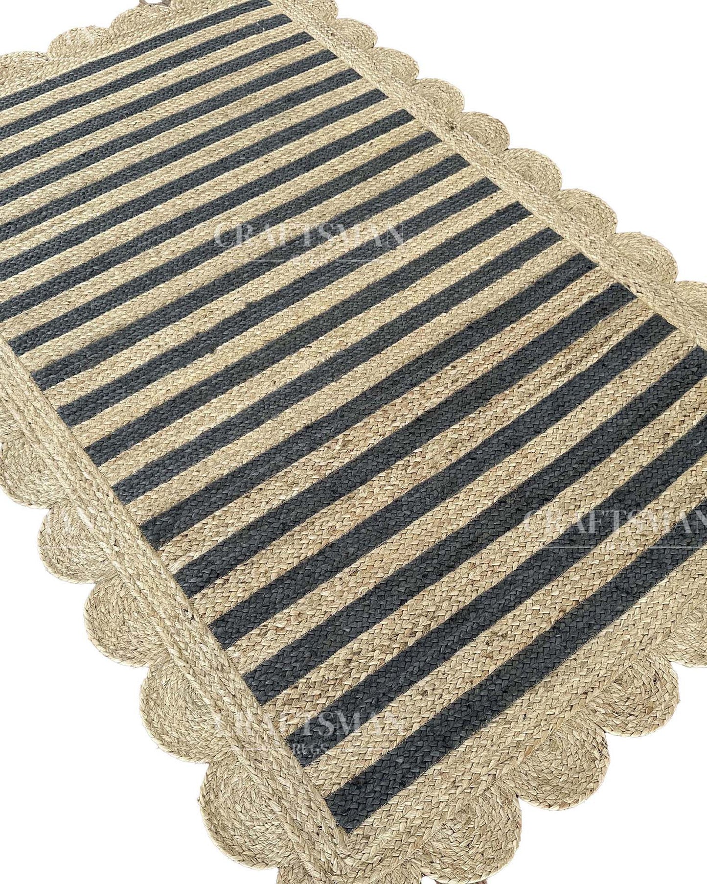 Burlana Jute Hand-Woven Natural Rug