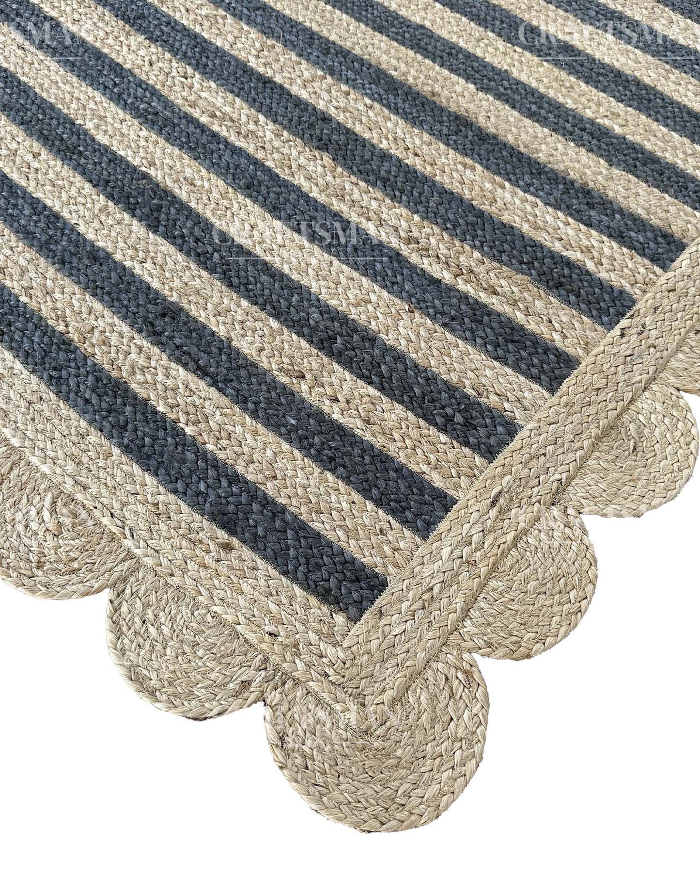 Burlana Jute Hand-Woven Natural Rug
