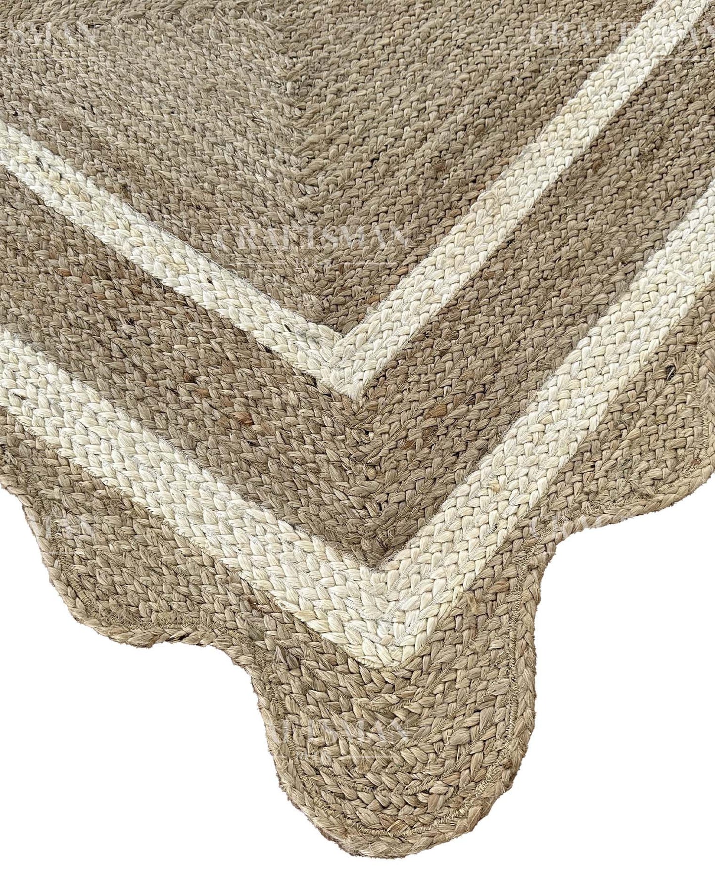 Cordura Jute Hand-Woven Natural Rug