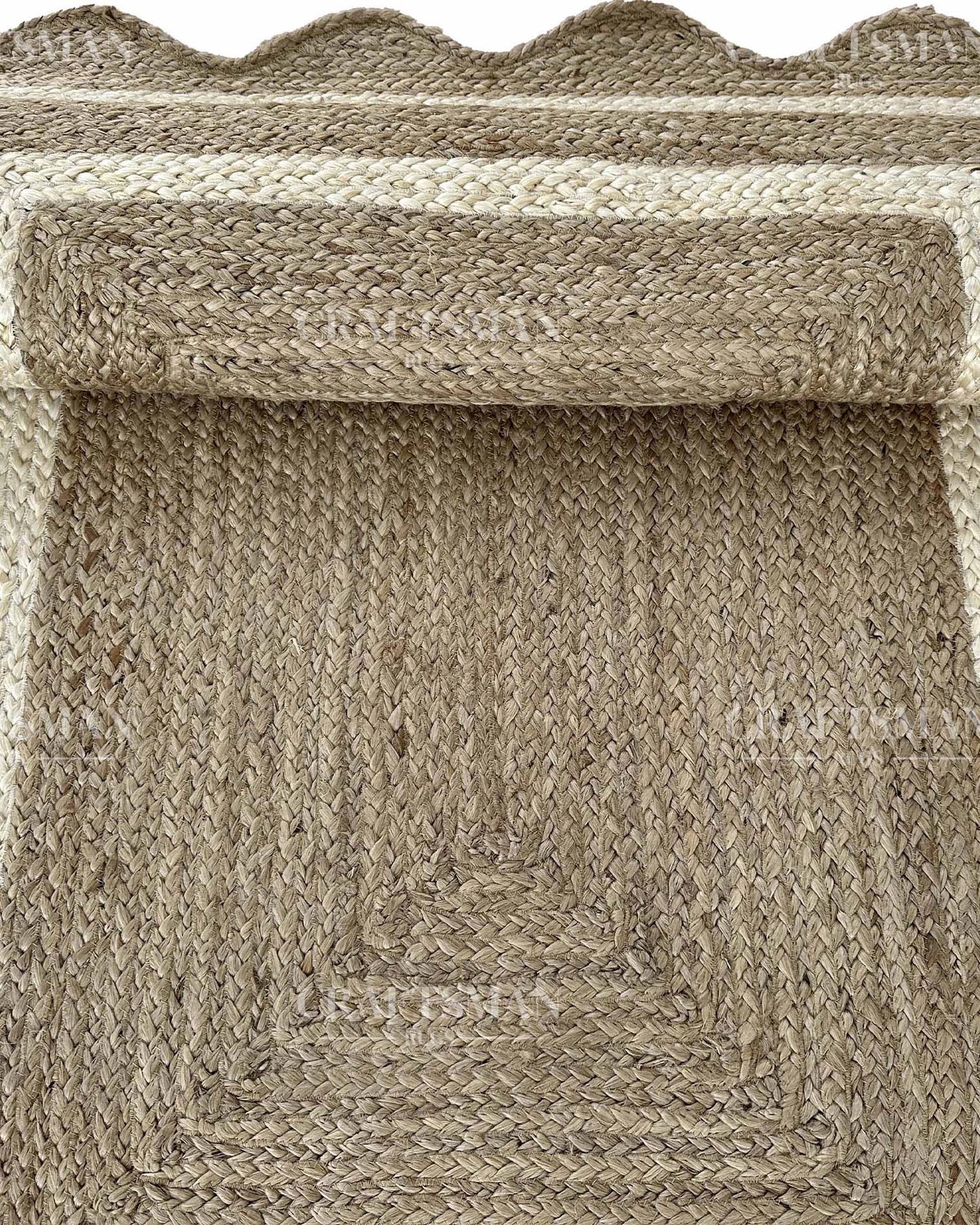Cordura Jute Hand-Woven Natural Rug
