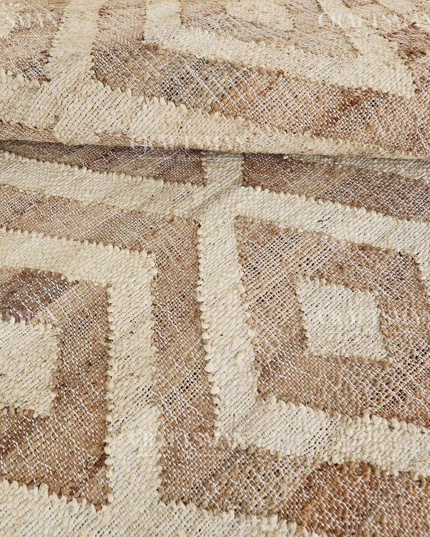 Arvona Jute Hand-Woven Natural Rug