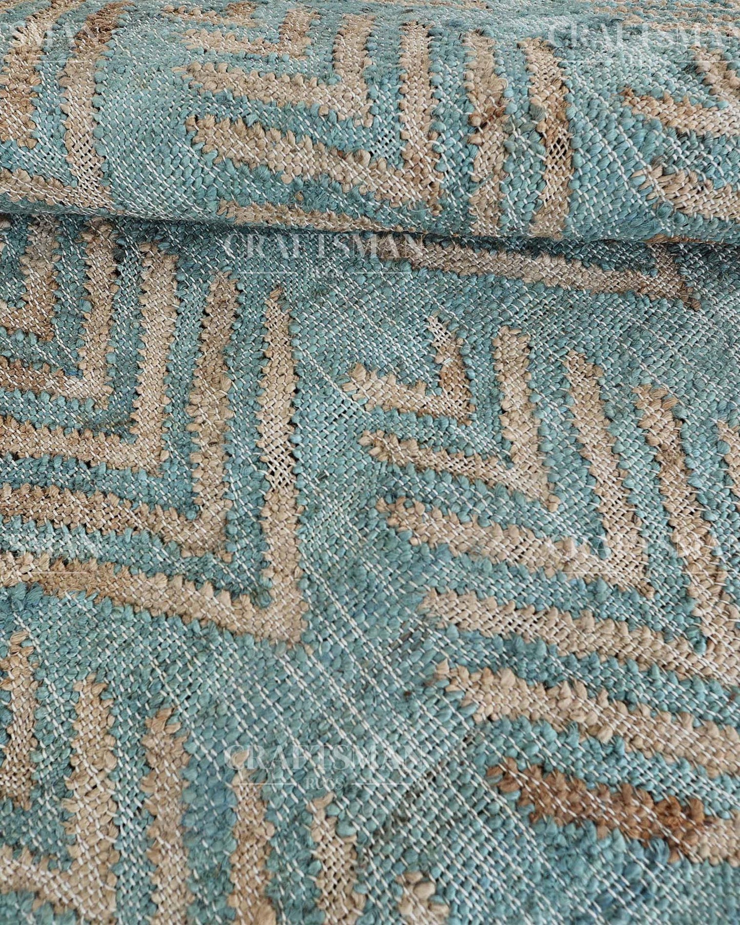 Clostra Jute Hand-Woven Natural Rug