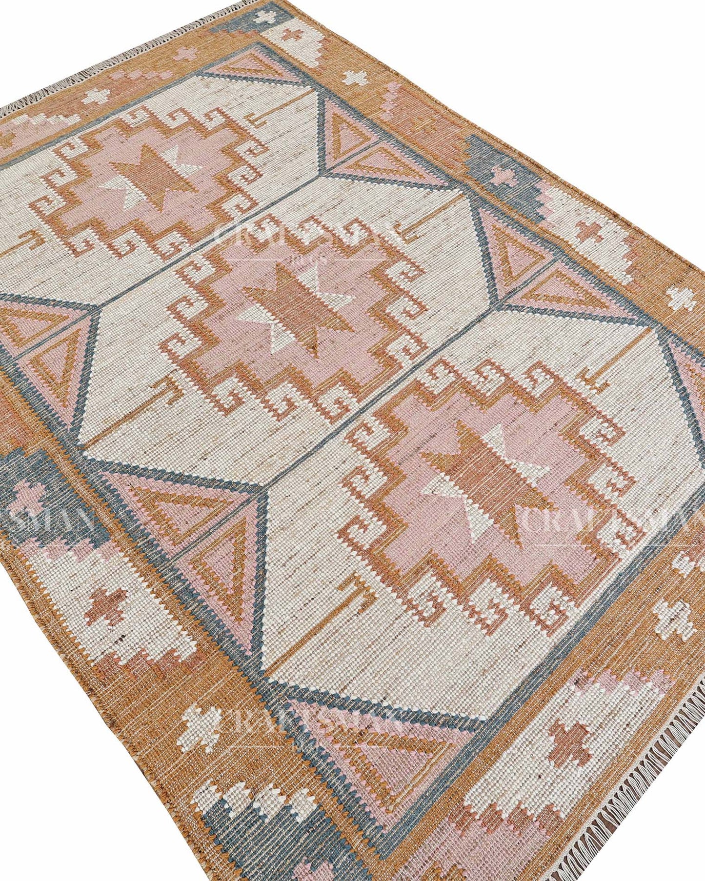 Canvara Jute Hand-Woven Natural Rug