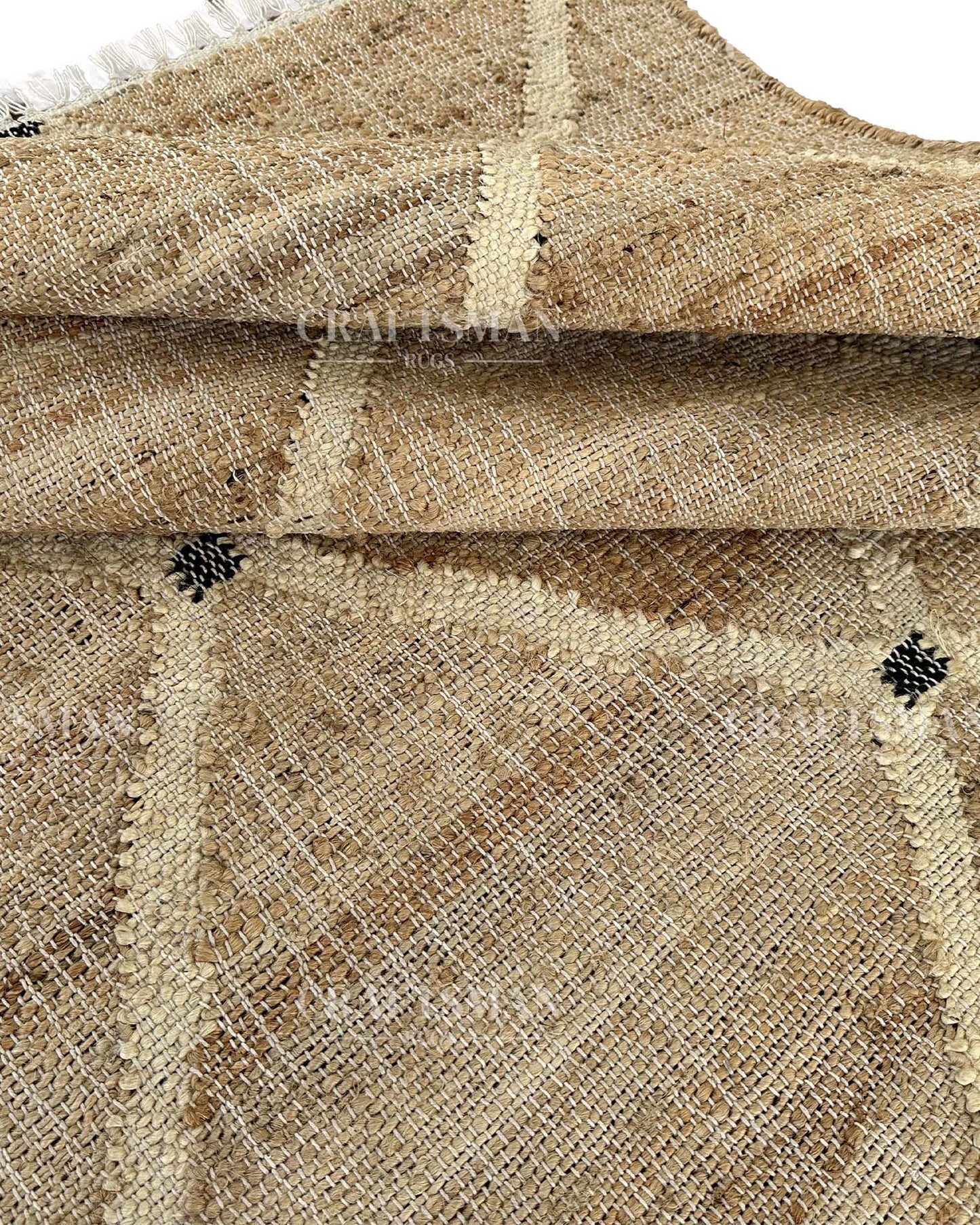 Canvara Diva Jute Hand-Woven Natural Rug
