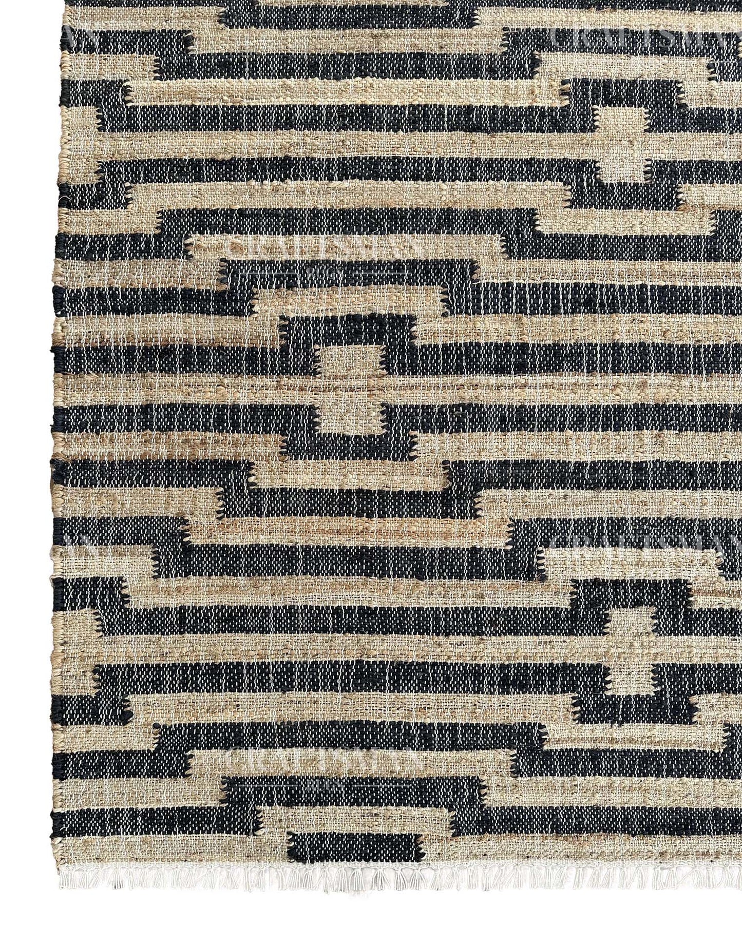 Duneva Diva Jute Hand-Woven Natural Rug
