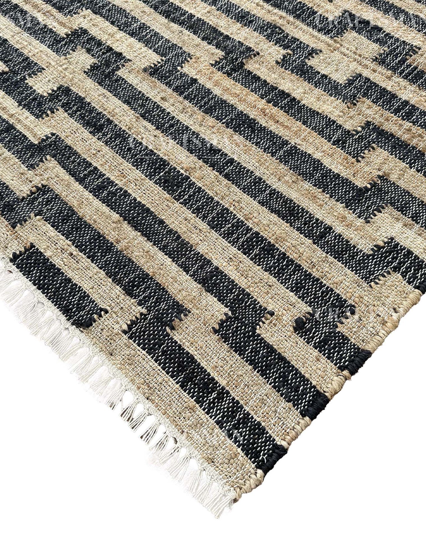 Duneva Diva Jute Hand-Woven Natural Rug
