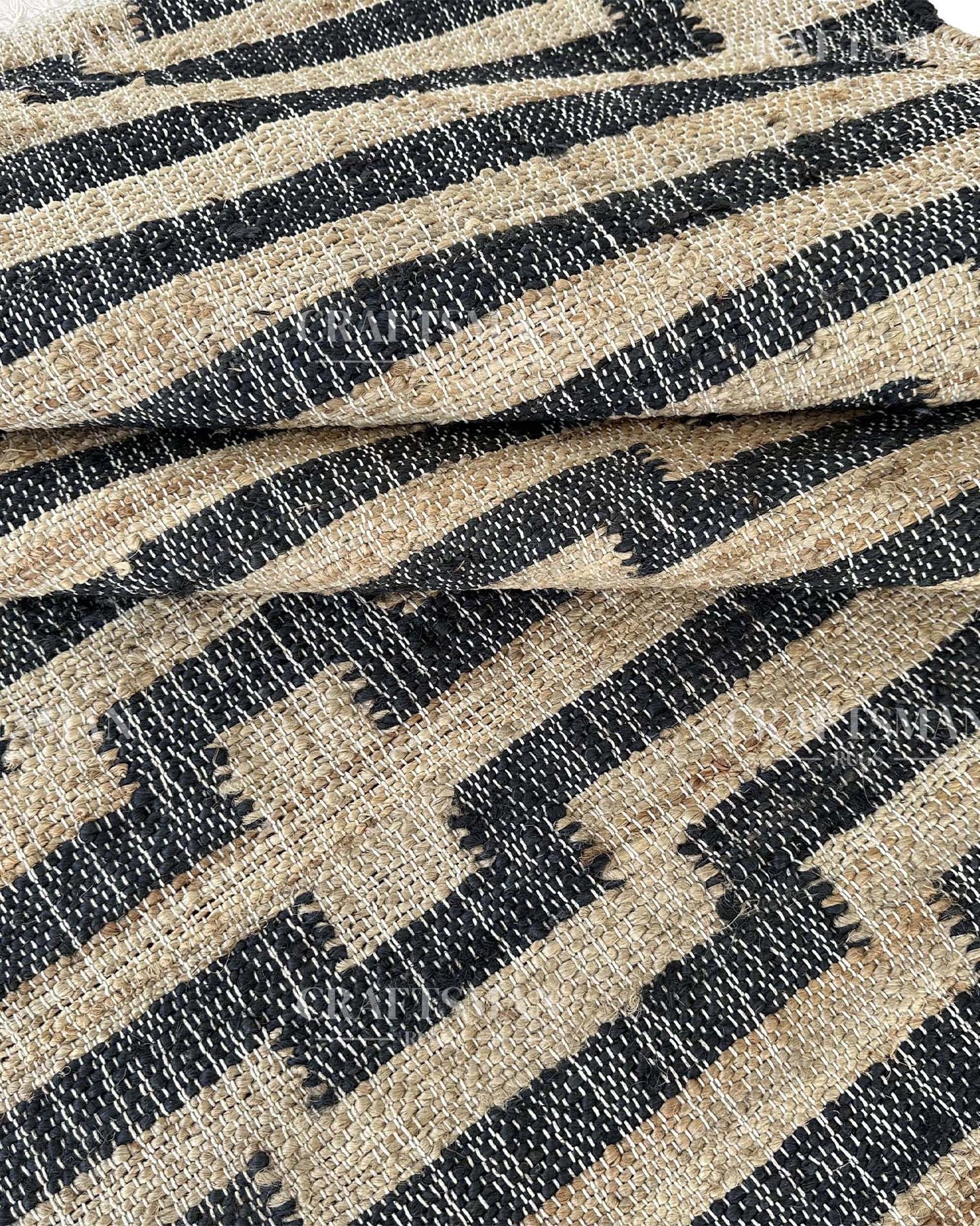 Duneva Diva Jute Hand-Woven Natural Rug