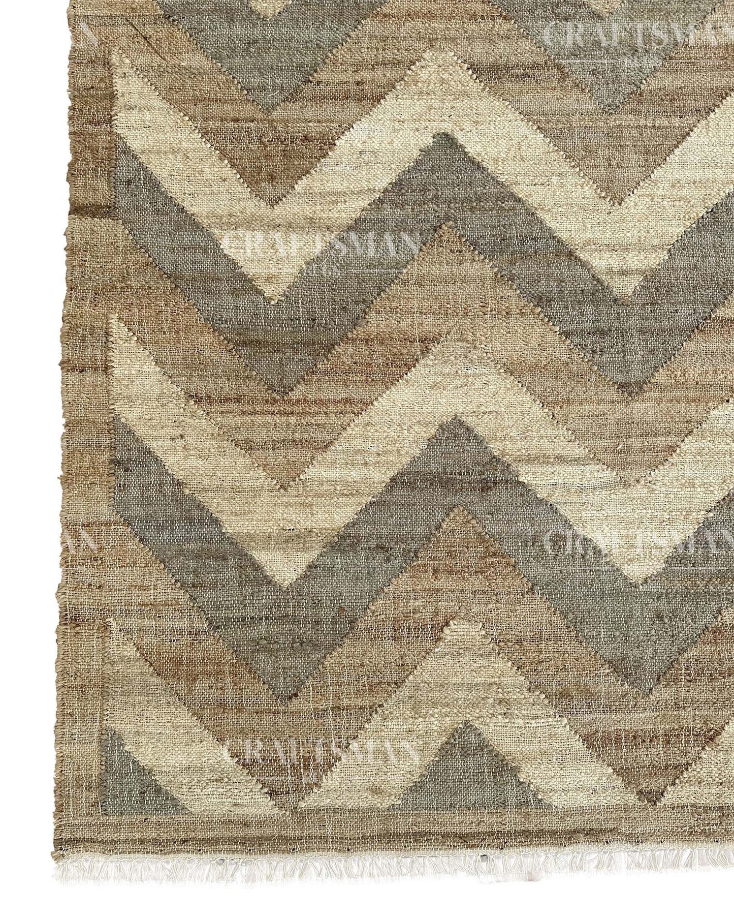 Bravara Jute Hand-Woven Natural Rug