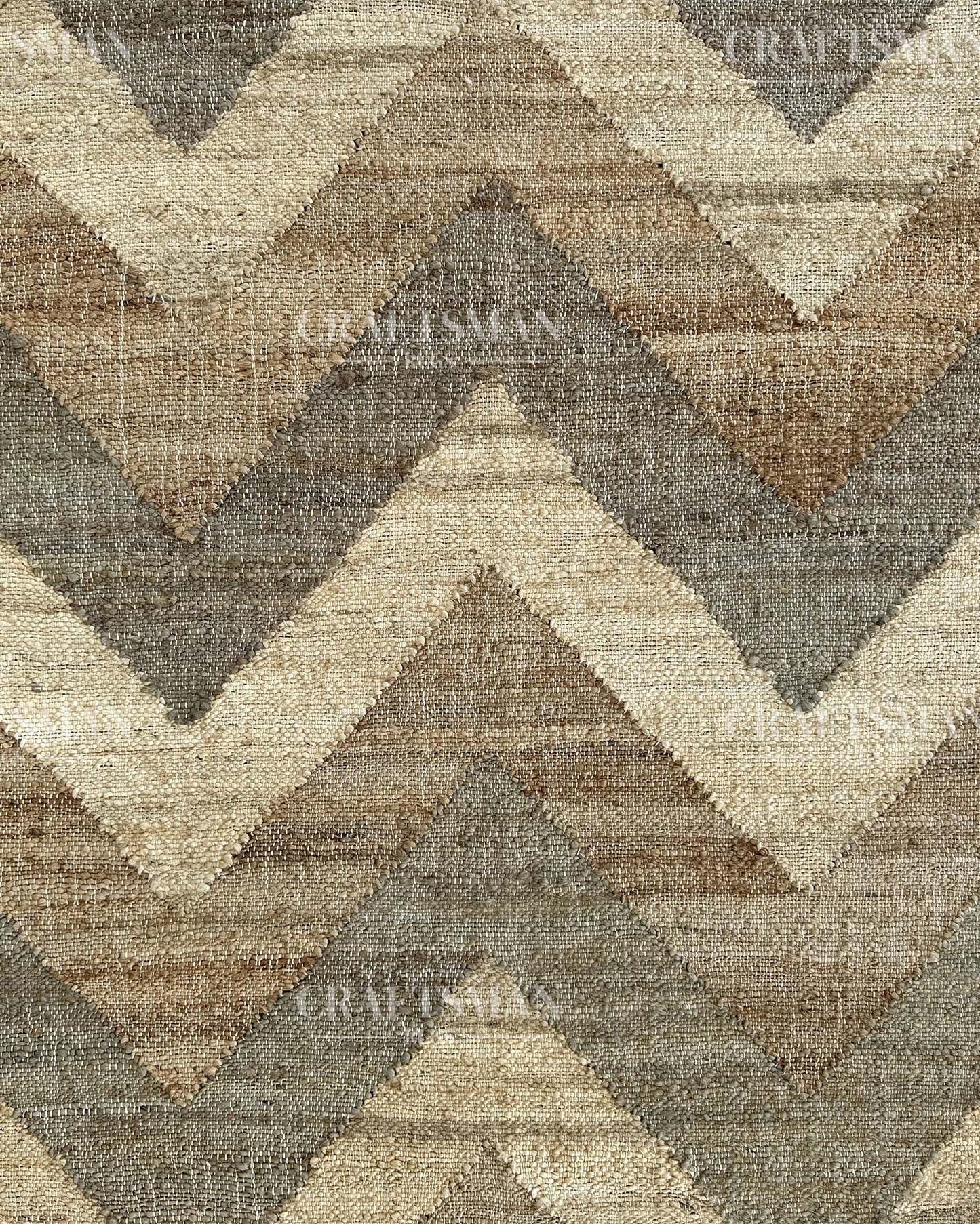 Bravara Jute Hand-Woven Natural Rug