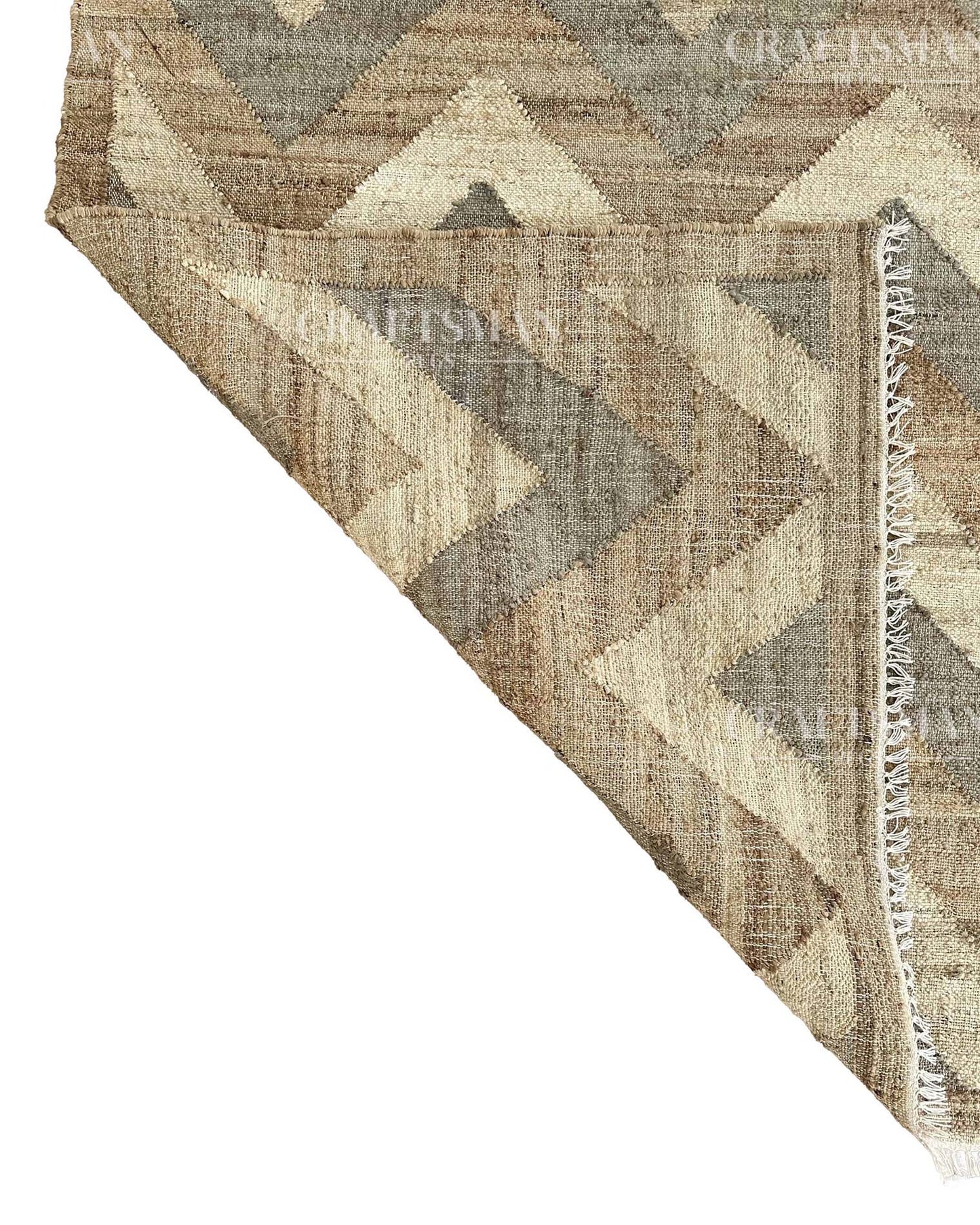 Bravara Jute Hand-Woven Natural Rug
