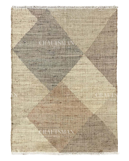 Ecorra Jute Hand-Woven Natural Rug