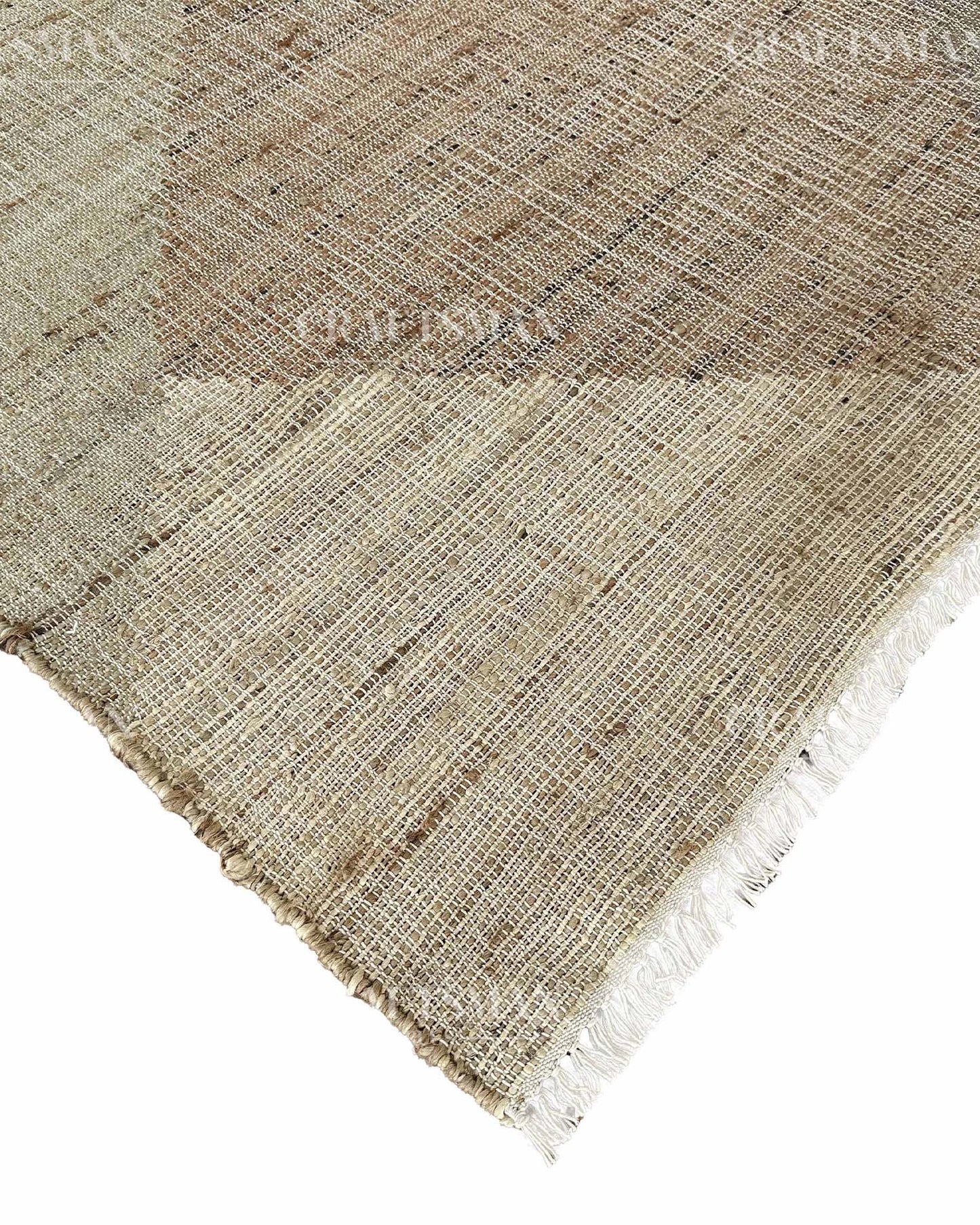 Ecorra Jute Hand-Woven Natural Rug