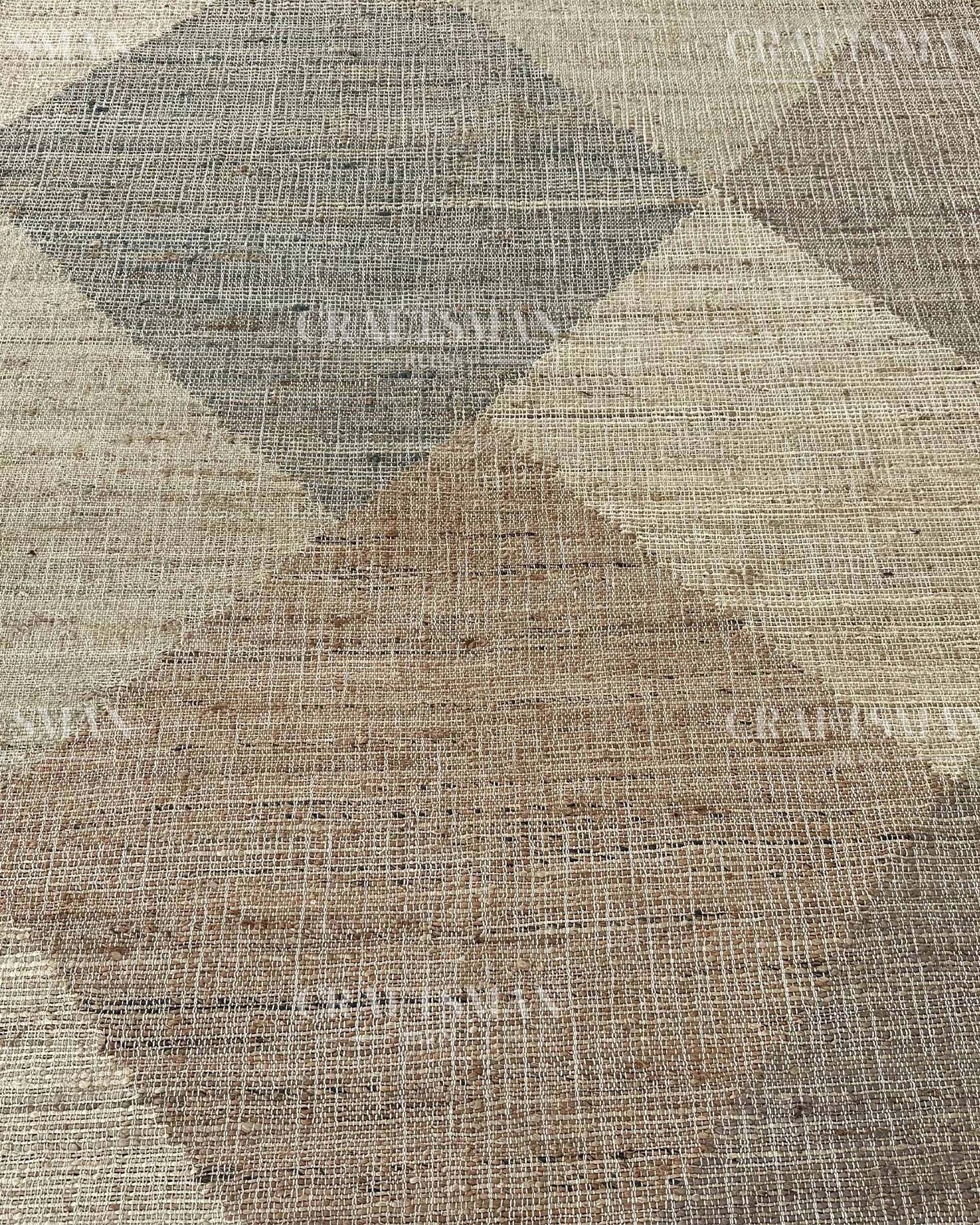 Ecorra Jute Hand-Woven Natural Rug