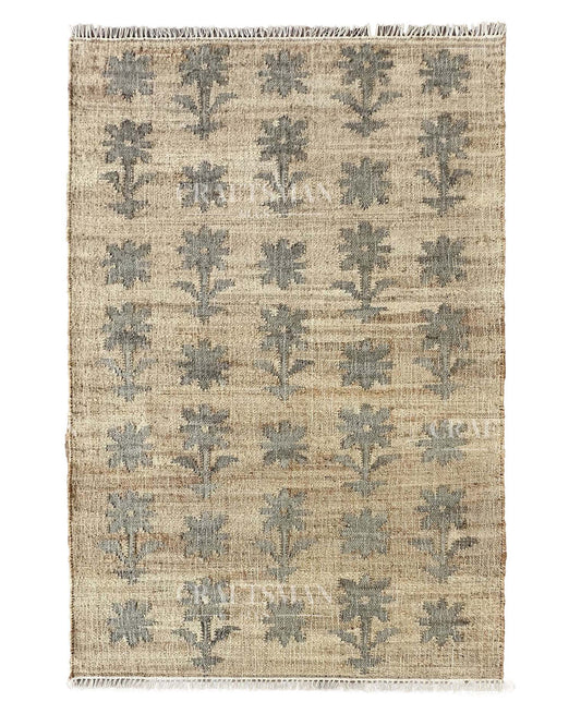 Tenera Jute Hand-Woven Natural Rug