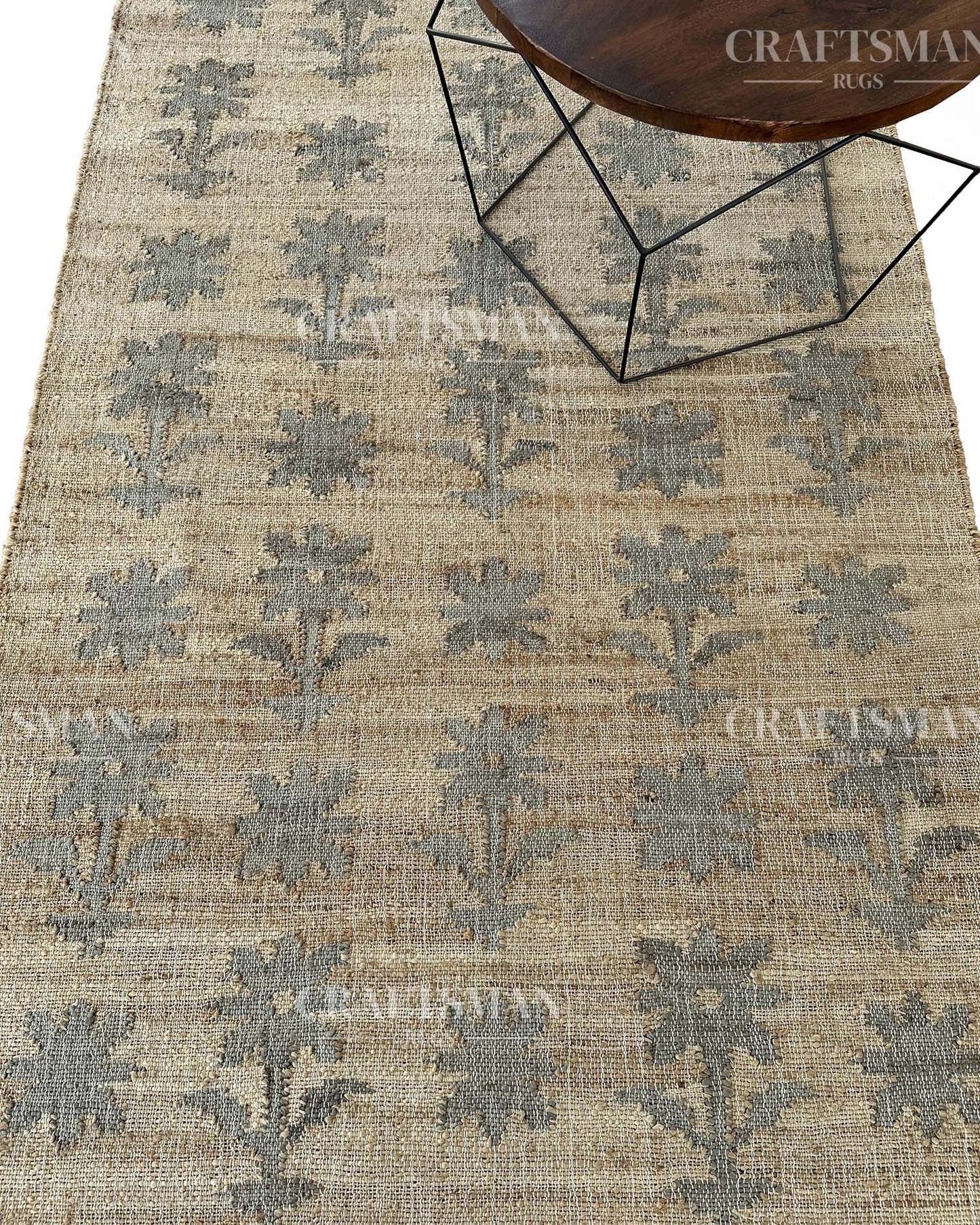 Tenera Jute Hand-Woven Natural Rug
