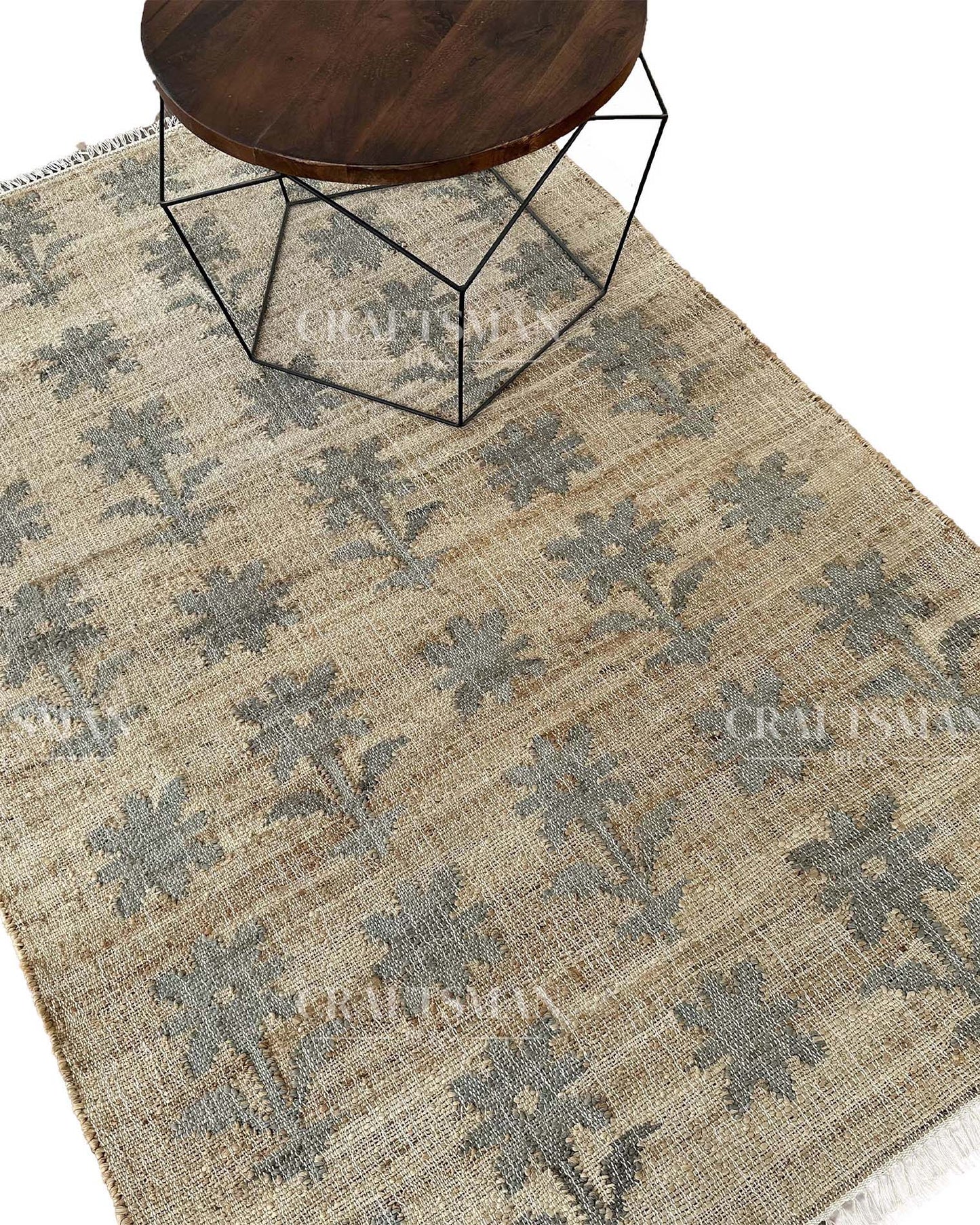 Tenera Jute Hand-Woven Natural Rug