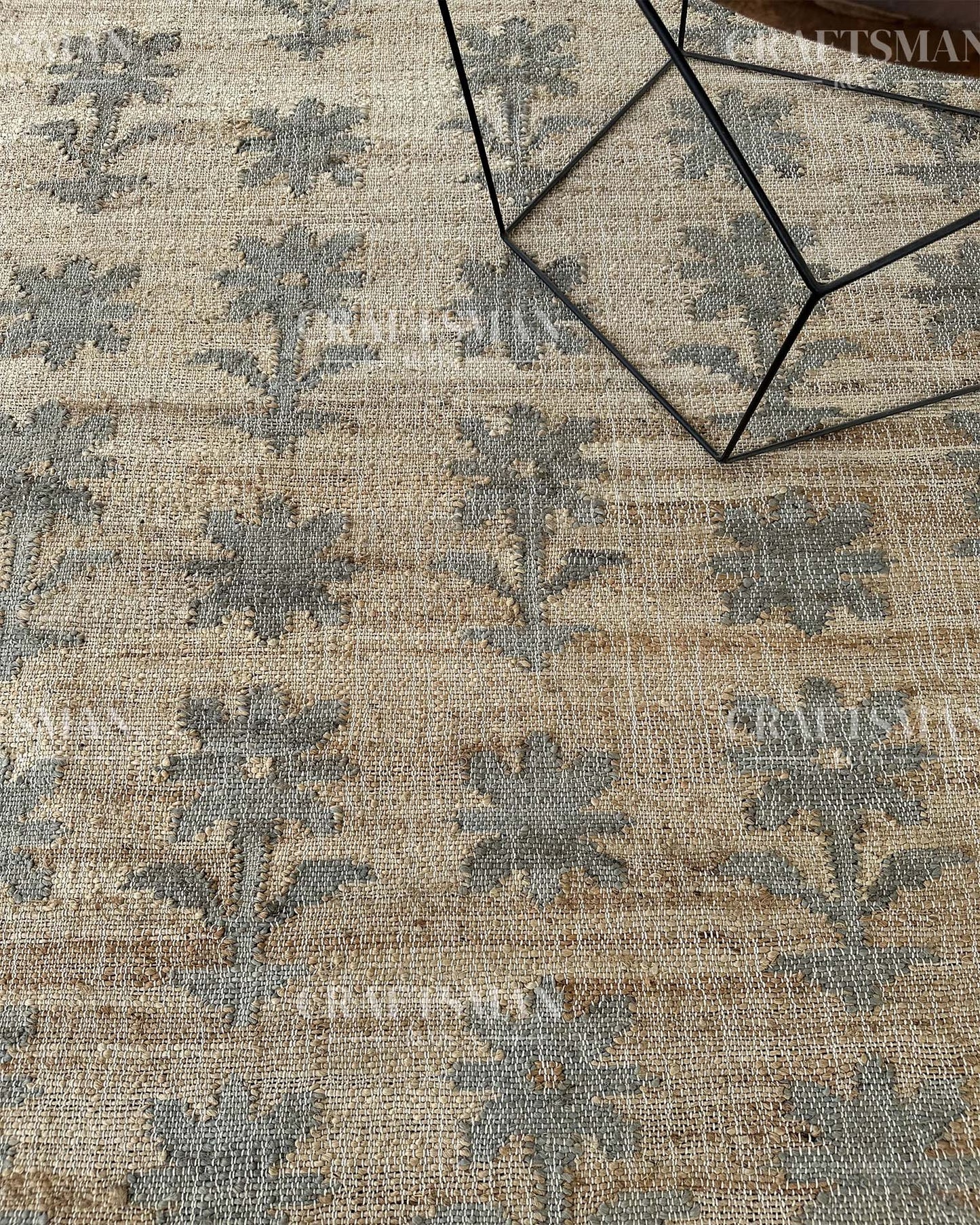 Tenera Jute Hand-Woven Natural Rug