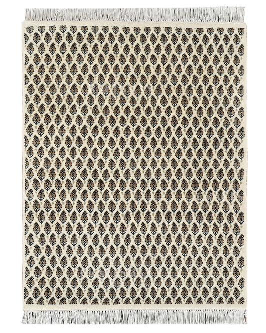 2.3x3.2 feet Vintage Hand-Knotted Wool Rug | One-of-a-Kind | Craftsman Rugs