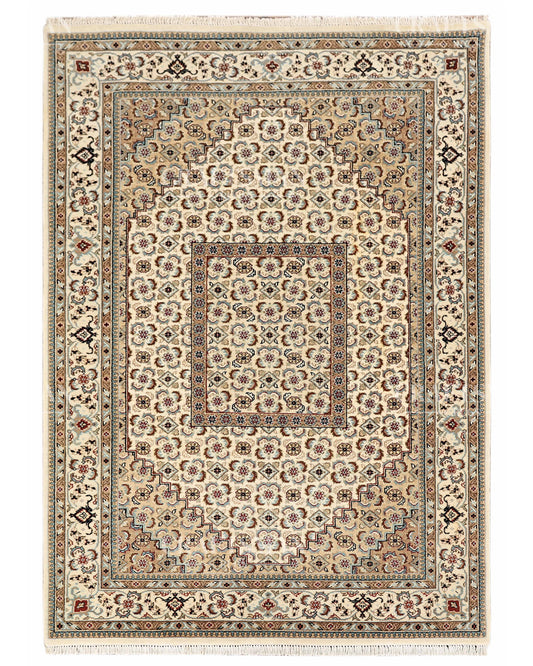 4.8x6.8 feet Vintage Hand-Knotted Wool Rug | One-of-a-Kind | Craftsman Rugs