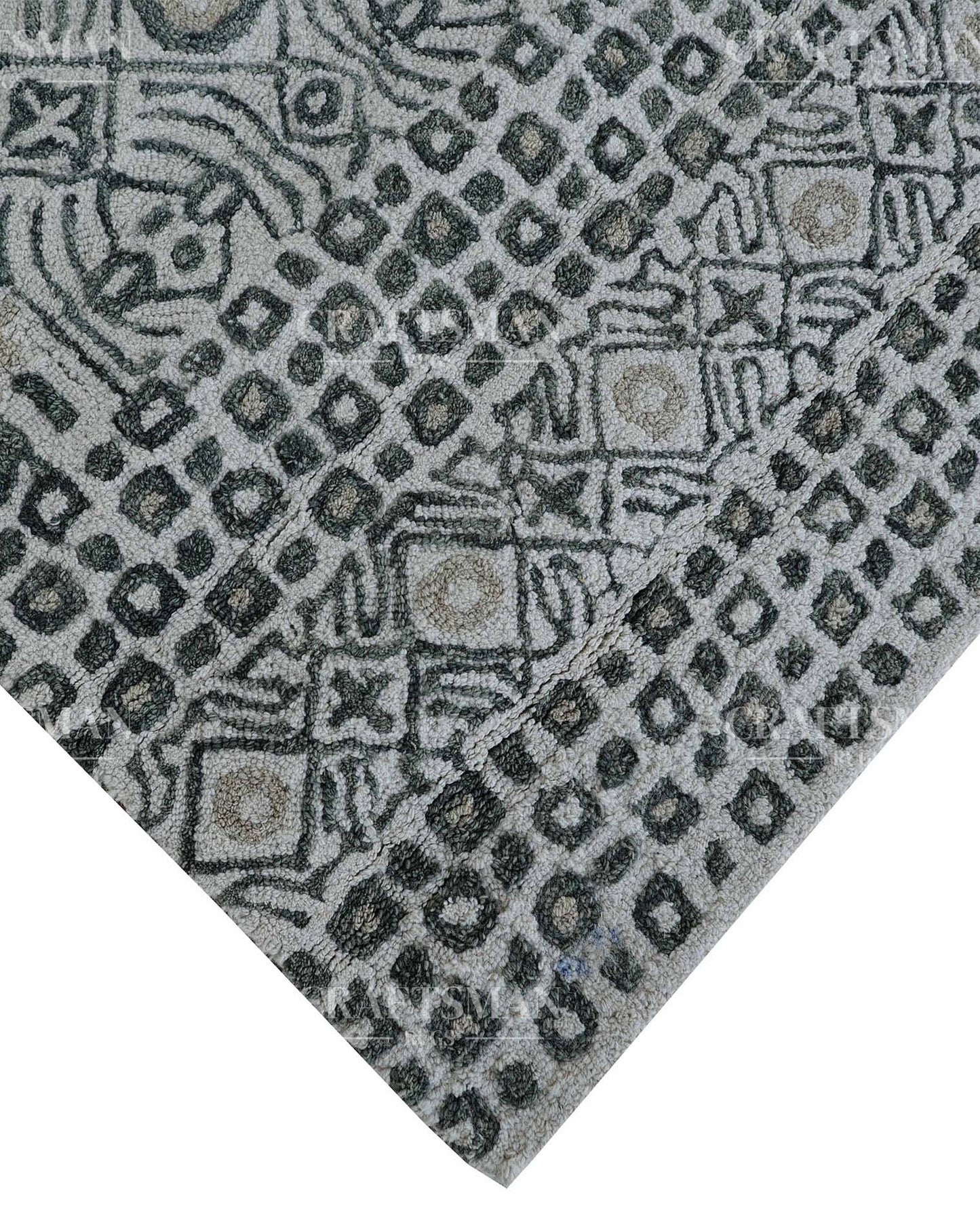 Plushora Wool Hand-Tufted Made-to-Order Rug