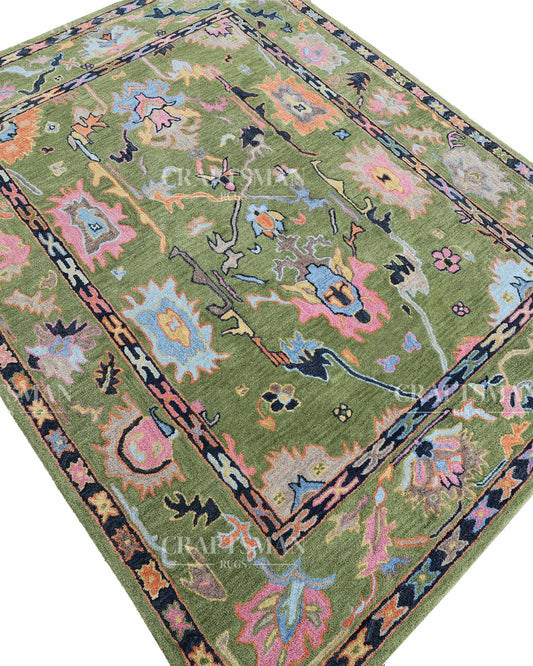 6x8 feet Wool Hand-Tufted Rug | Craftsman Rugs Exclusive