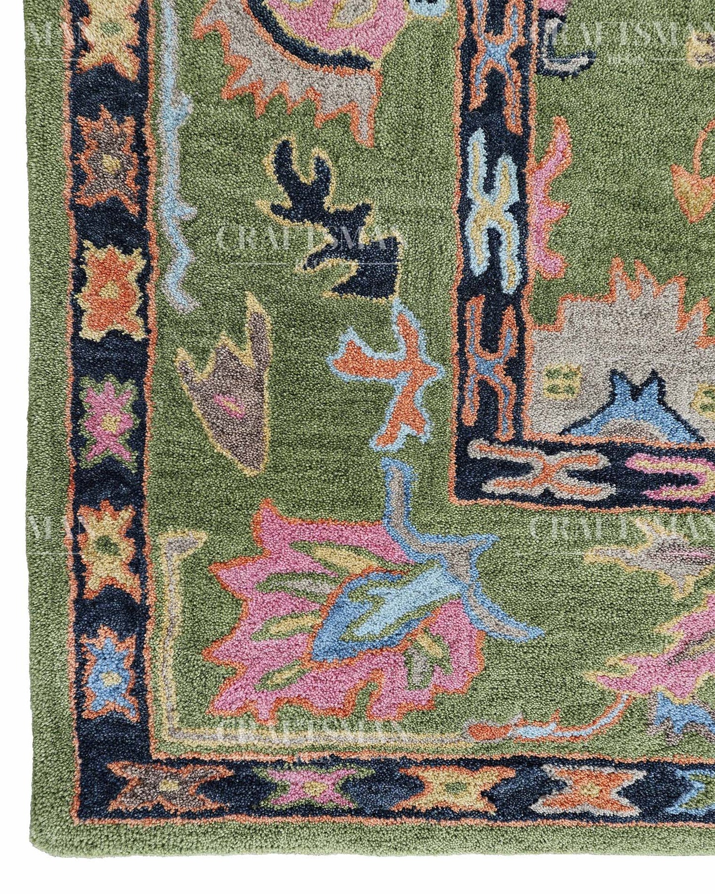 6x8 feet Wool Hand-Tufted Rug | Craftsman Rugs Exclusive