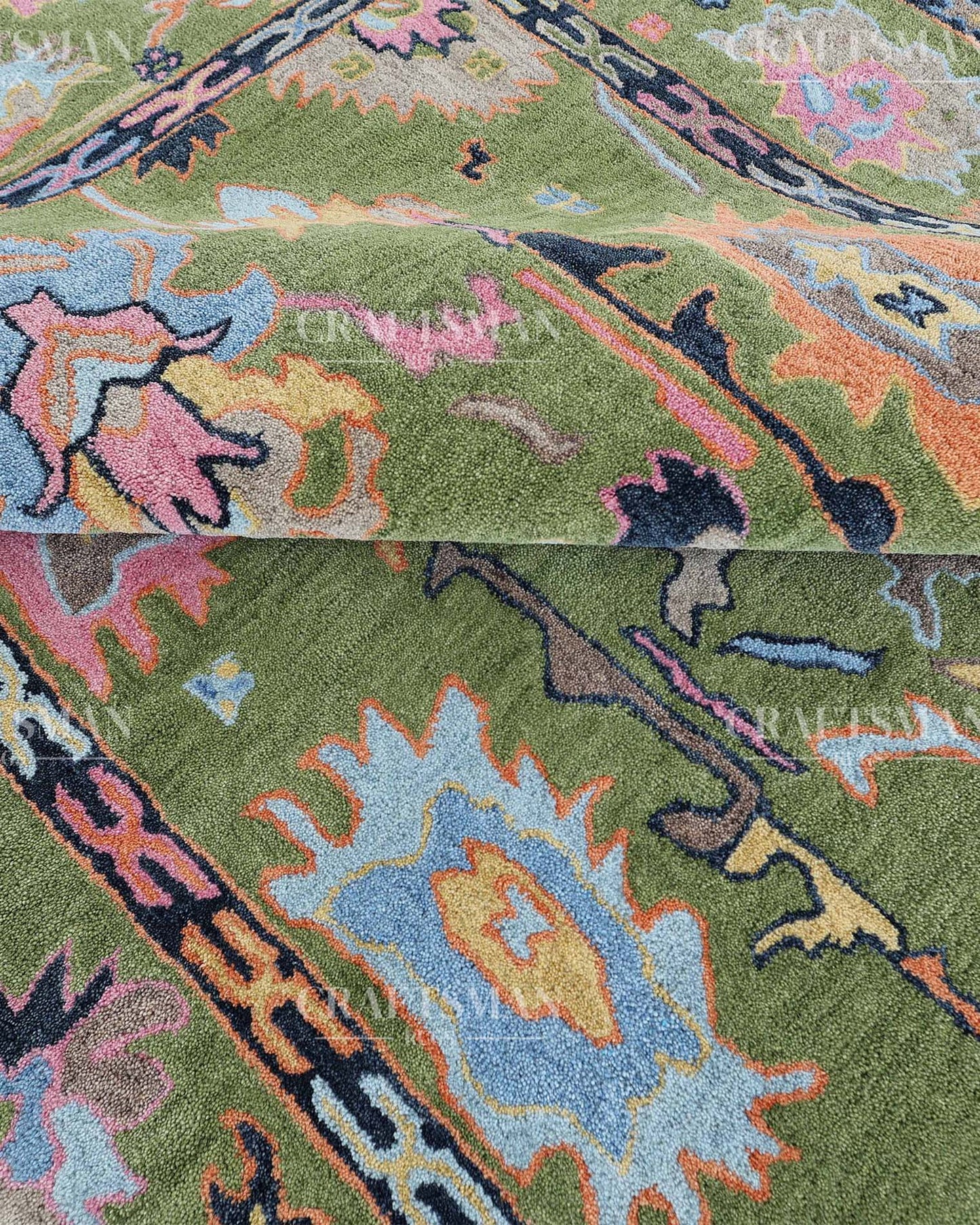 6x8 feet Wool Hand-Tufted Rug | Craftsman Rugs Exclusive