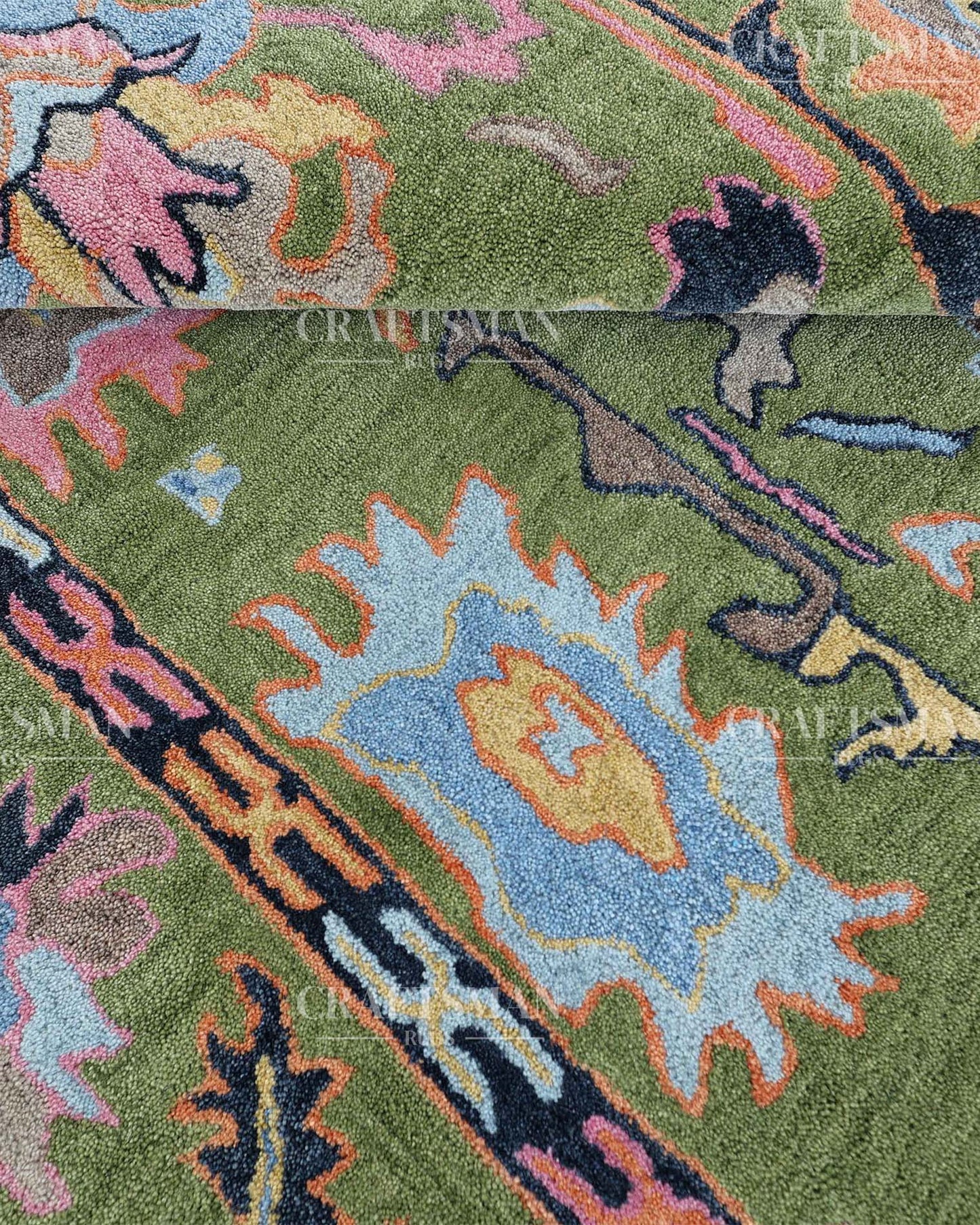 6x8 feet Wool Hand-Tufted Rug | Craftsman Rugs Exclusive