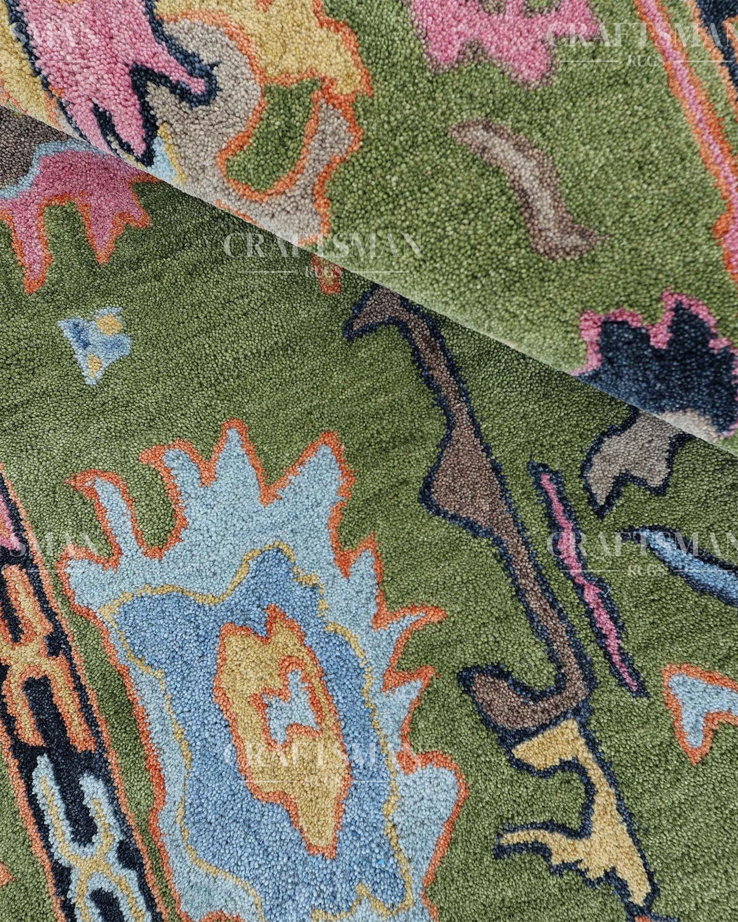 6x8 feet Wool Hand-Tufted Rug | Craftsman Rugs Exclusive