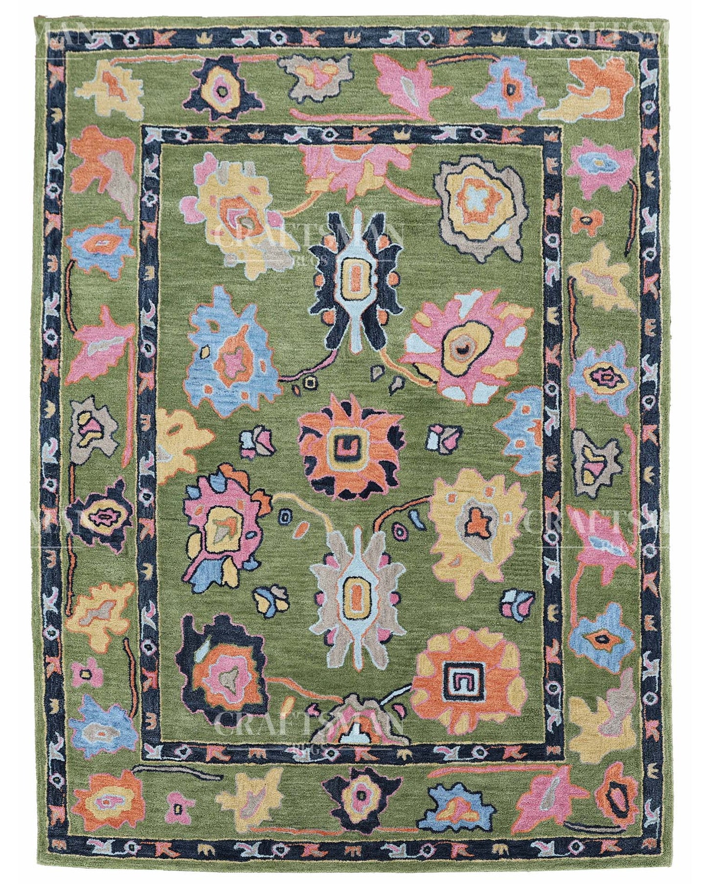 Zephira Wool Hand-Tufted Made-to-Order Rug