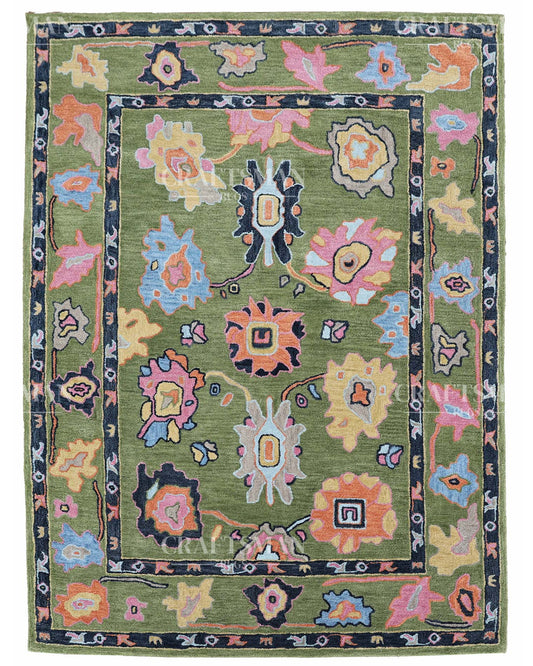 6x8 feet Wool Hand-Tufted Rug | Craftsman Rugs Exclusive