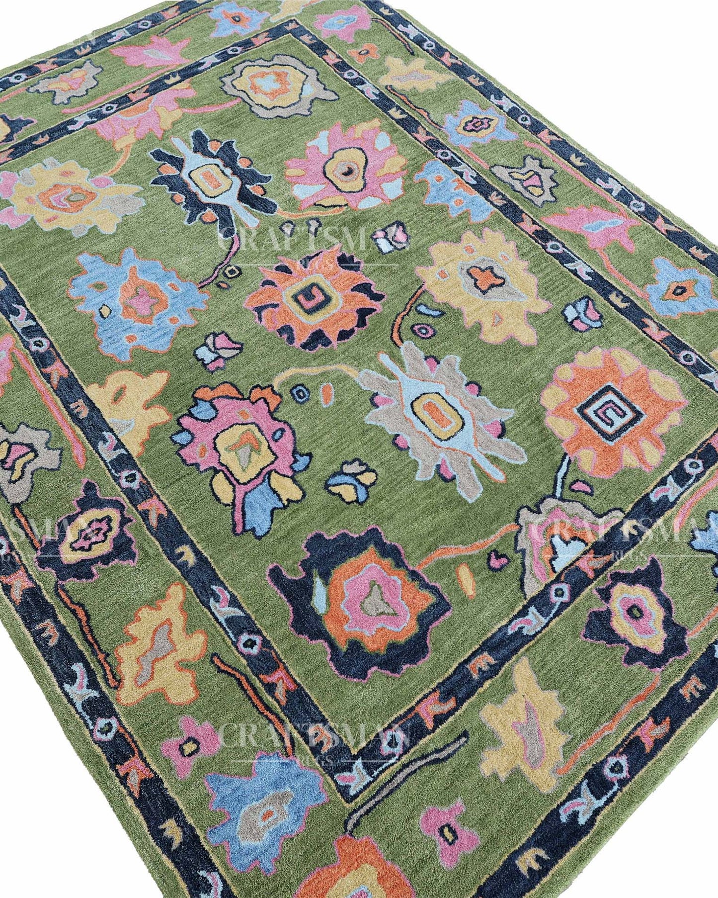 Zephira Wool Hand-Tufted Made-to-Order Rug