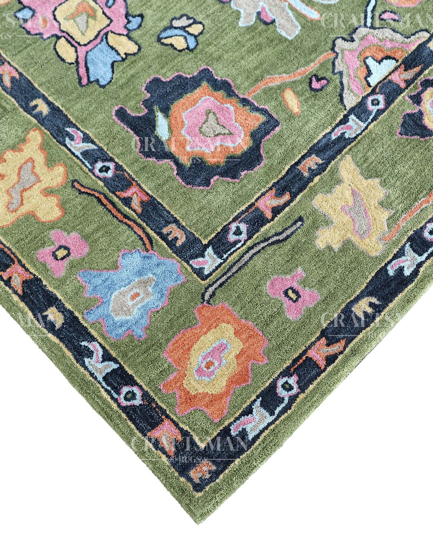 Zephira Wool Hand-Tufted Made-to-Order Rug